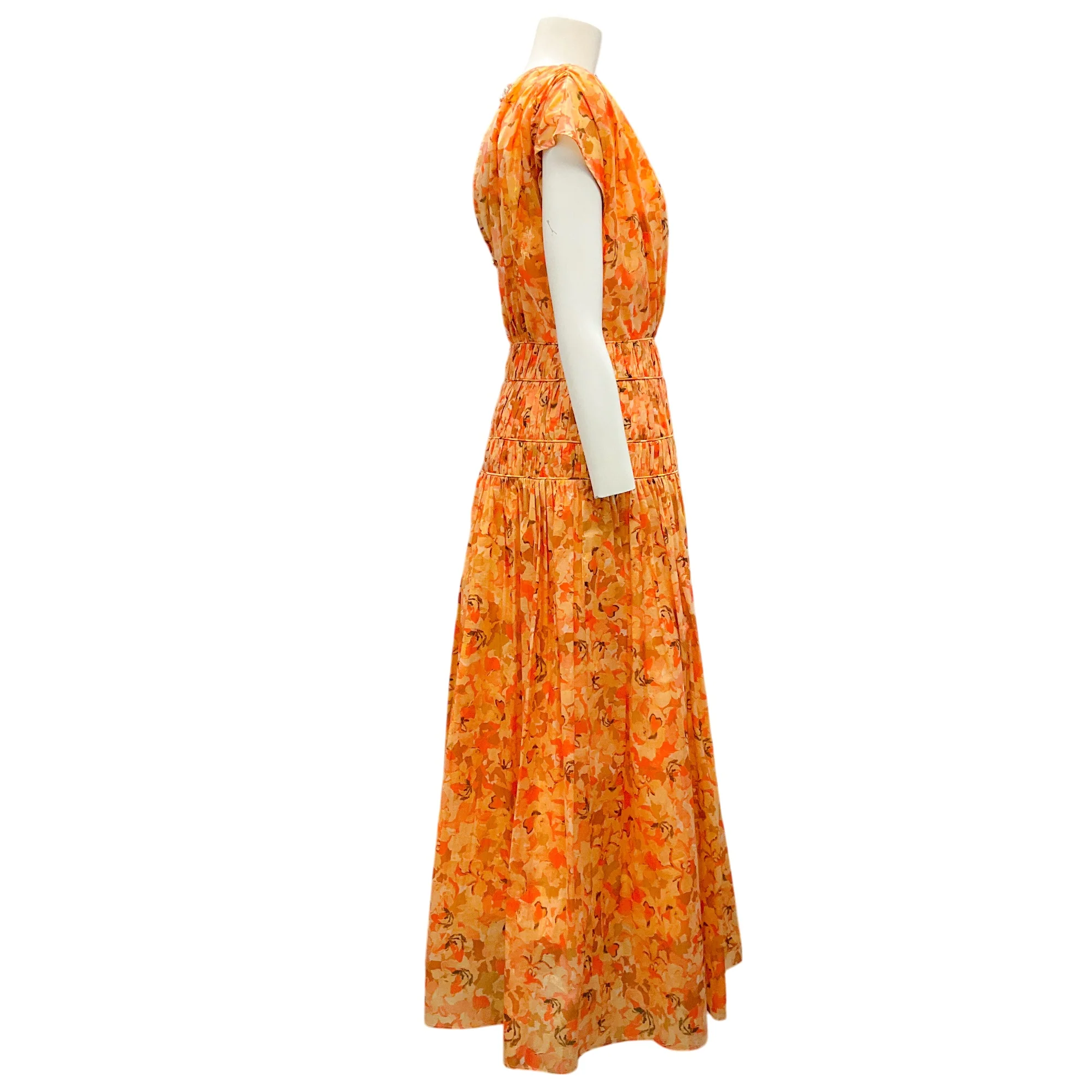 Acler Peach Parfait Bicknell Dress - Image 2