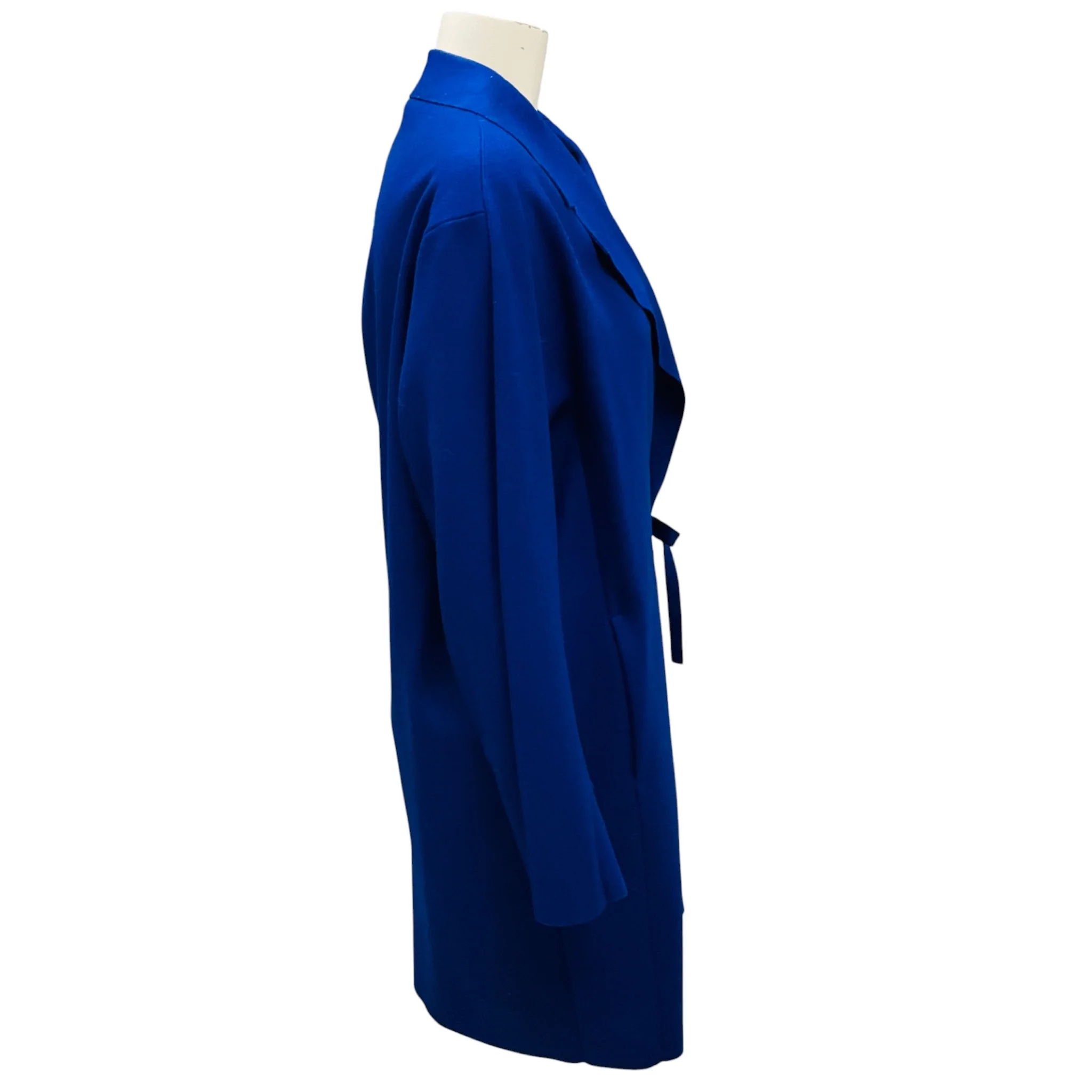 Acne Studios Blue Ember Wrap Coat - Image 2