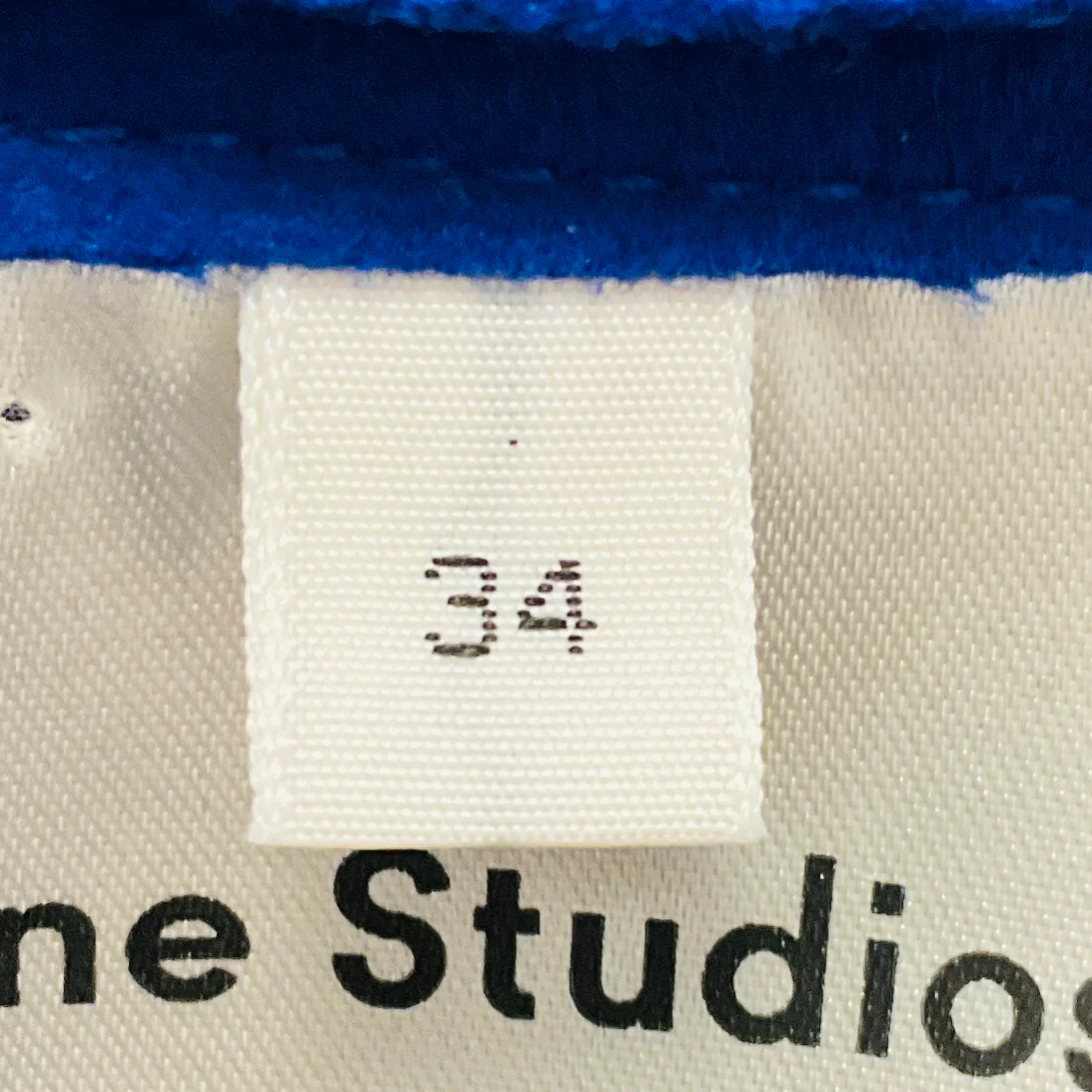 Acne Studios Blue Ember Wrap Coat - Image 5