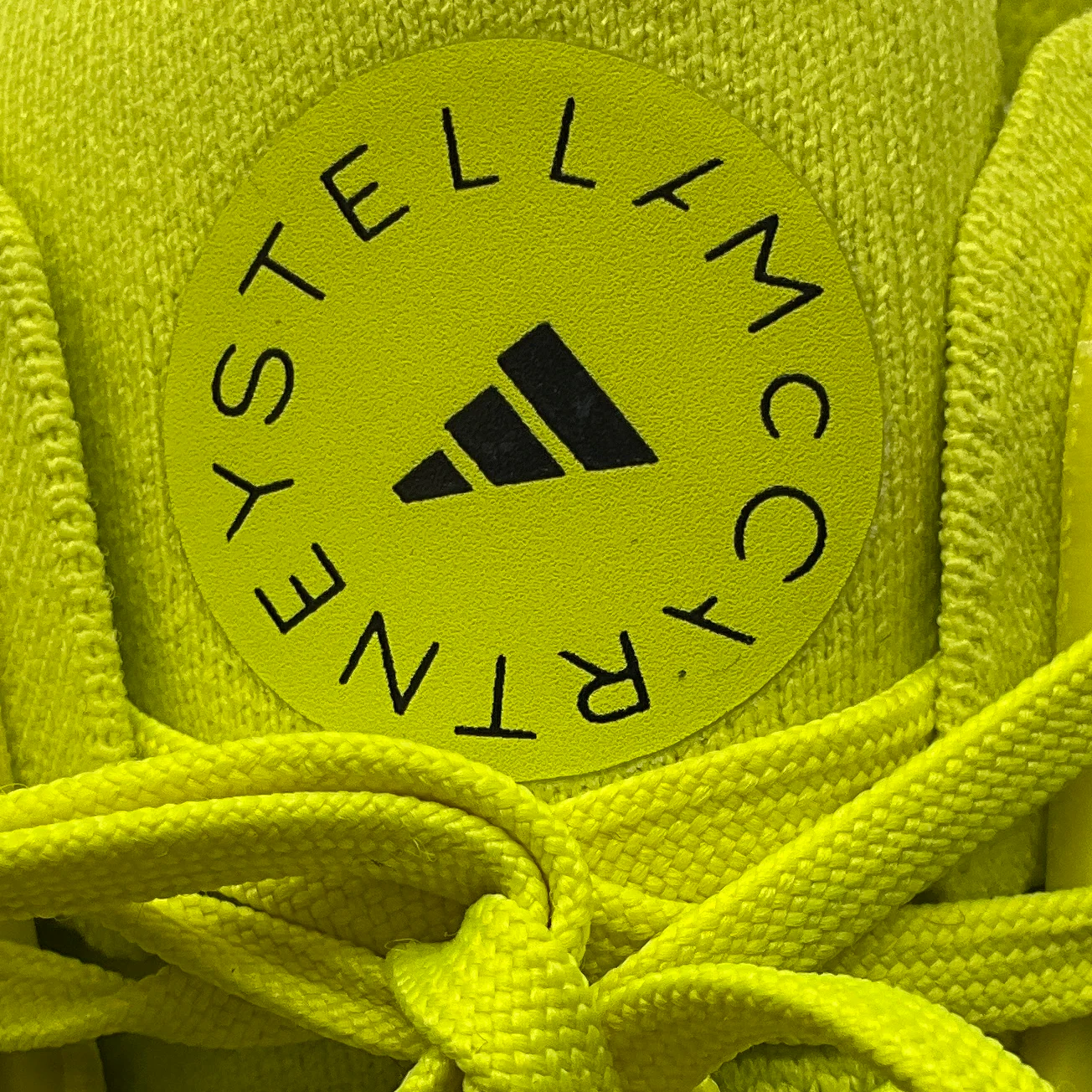 Adidas by Stella McCartney Shock Slime / Core Black Ultraboost Speed Sneakers - Image 8