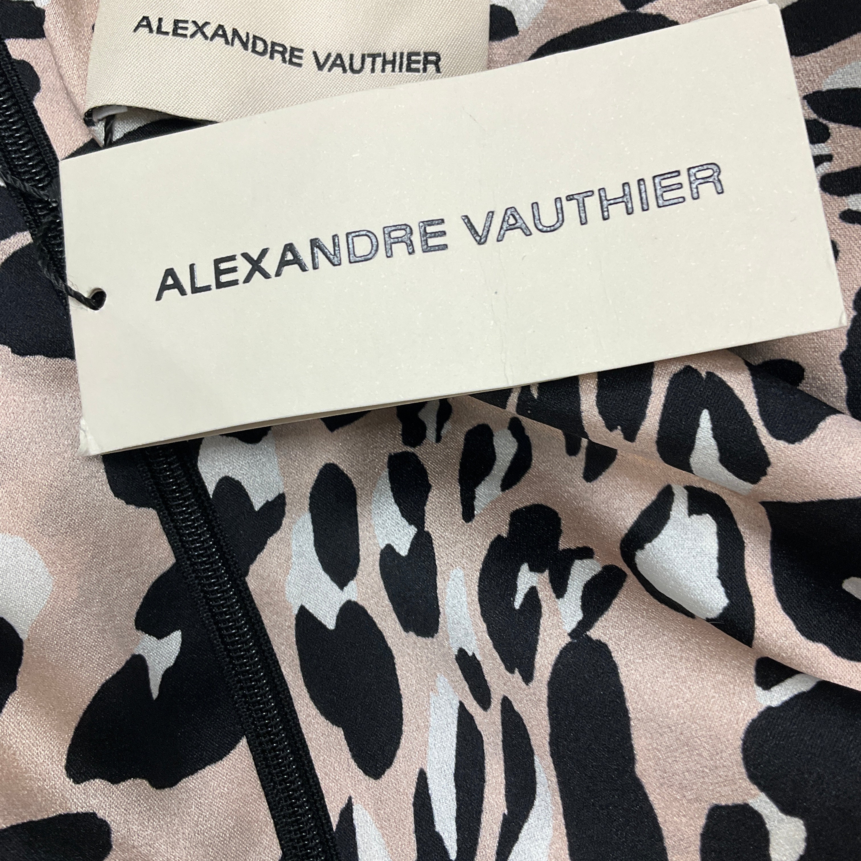 Alexandre Vauthier Powder Plunging Leo Mini Dress - Image 5
