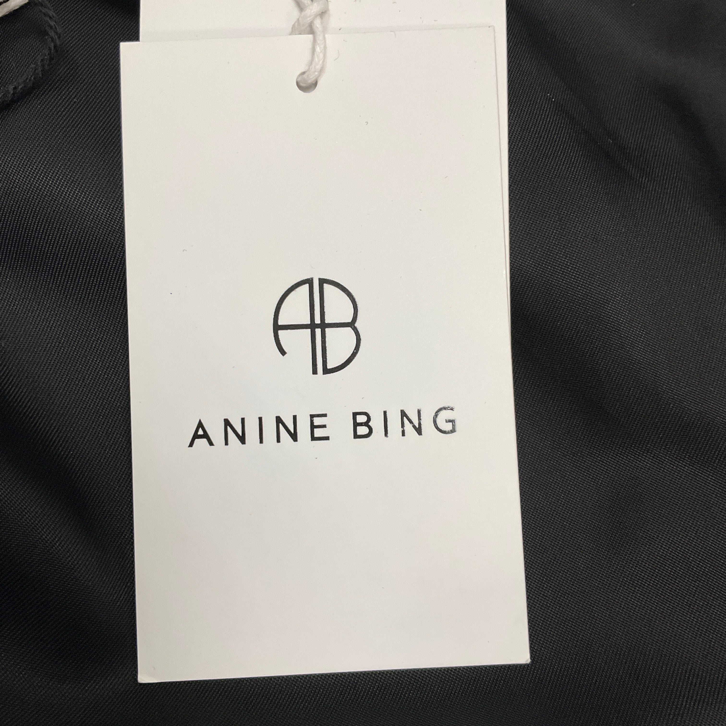 Anine Bing Black Sequined Tuxedo Style Blazer - Image 5
