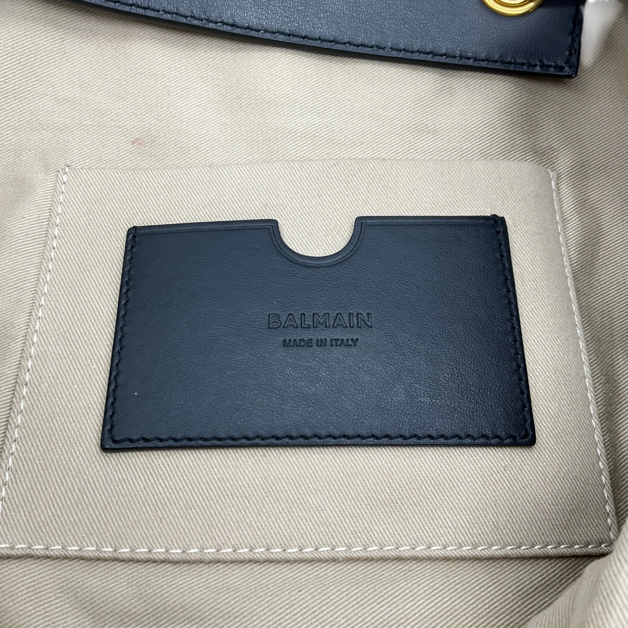 Balmain Red Multi Monogram Tapestry Shoulder Bag - Image 6