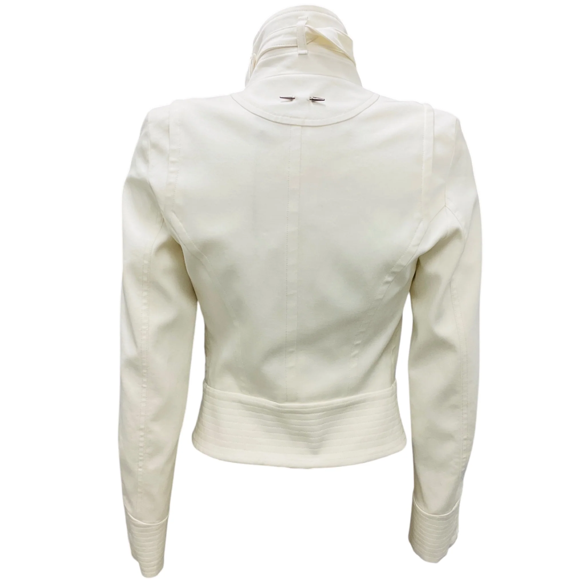 Barbara Bui Ecru Patch Pocket Jacket - Image 3