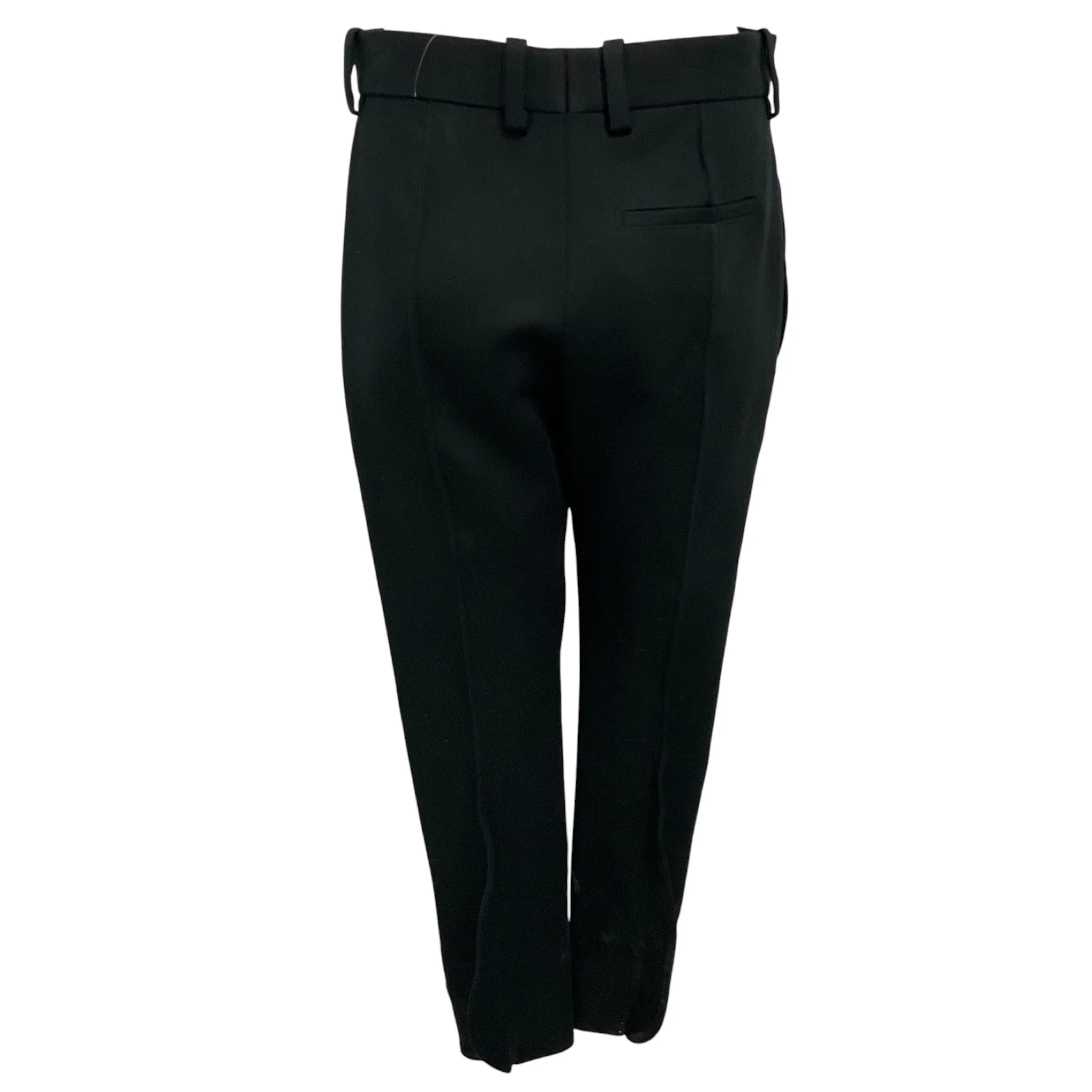 Bottega Veneta Black Sculpted Hem Cotton Pants - Image 3