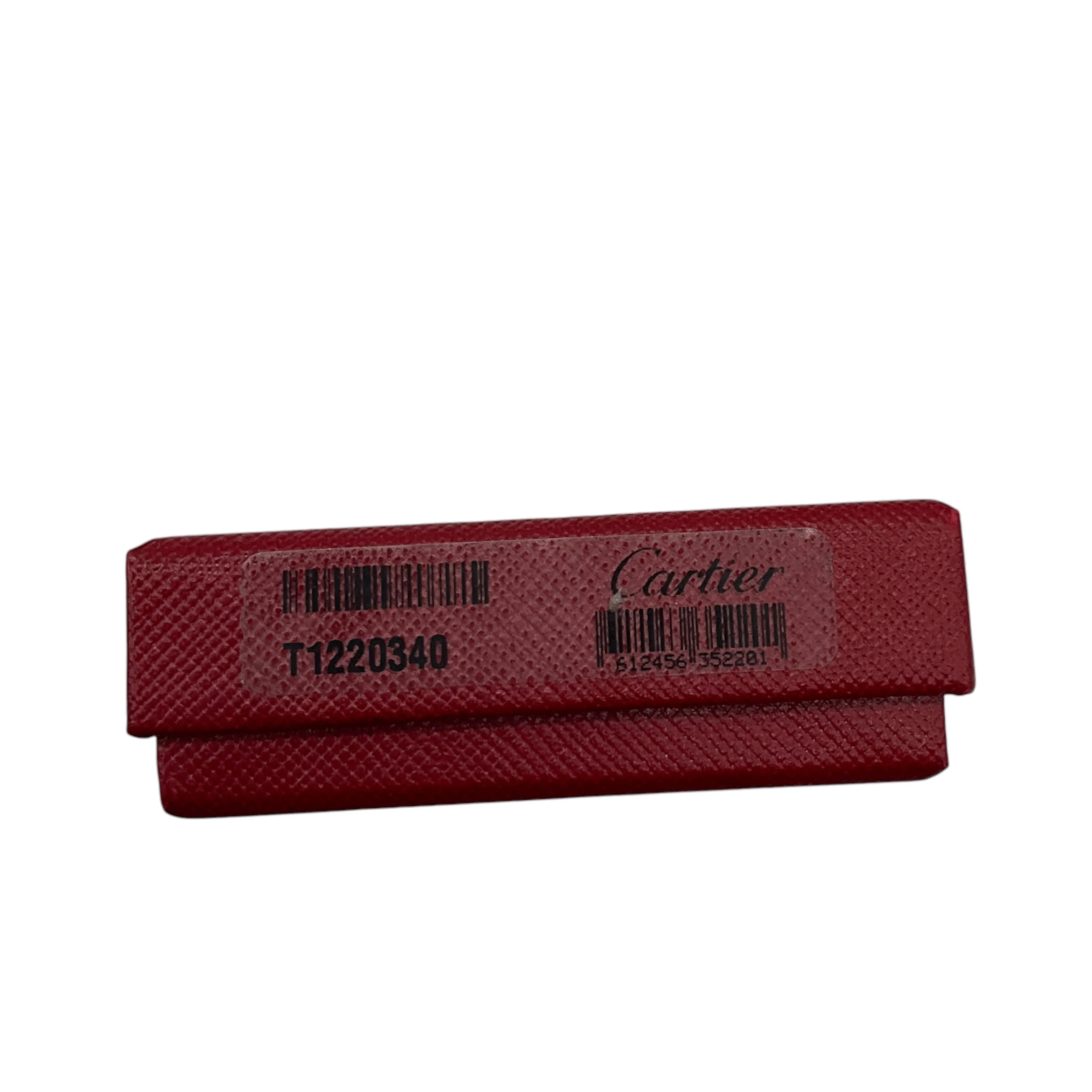 Cartier RARE Silver Logo Charm and Square Pendant Keychain - Image 6