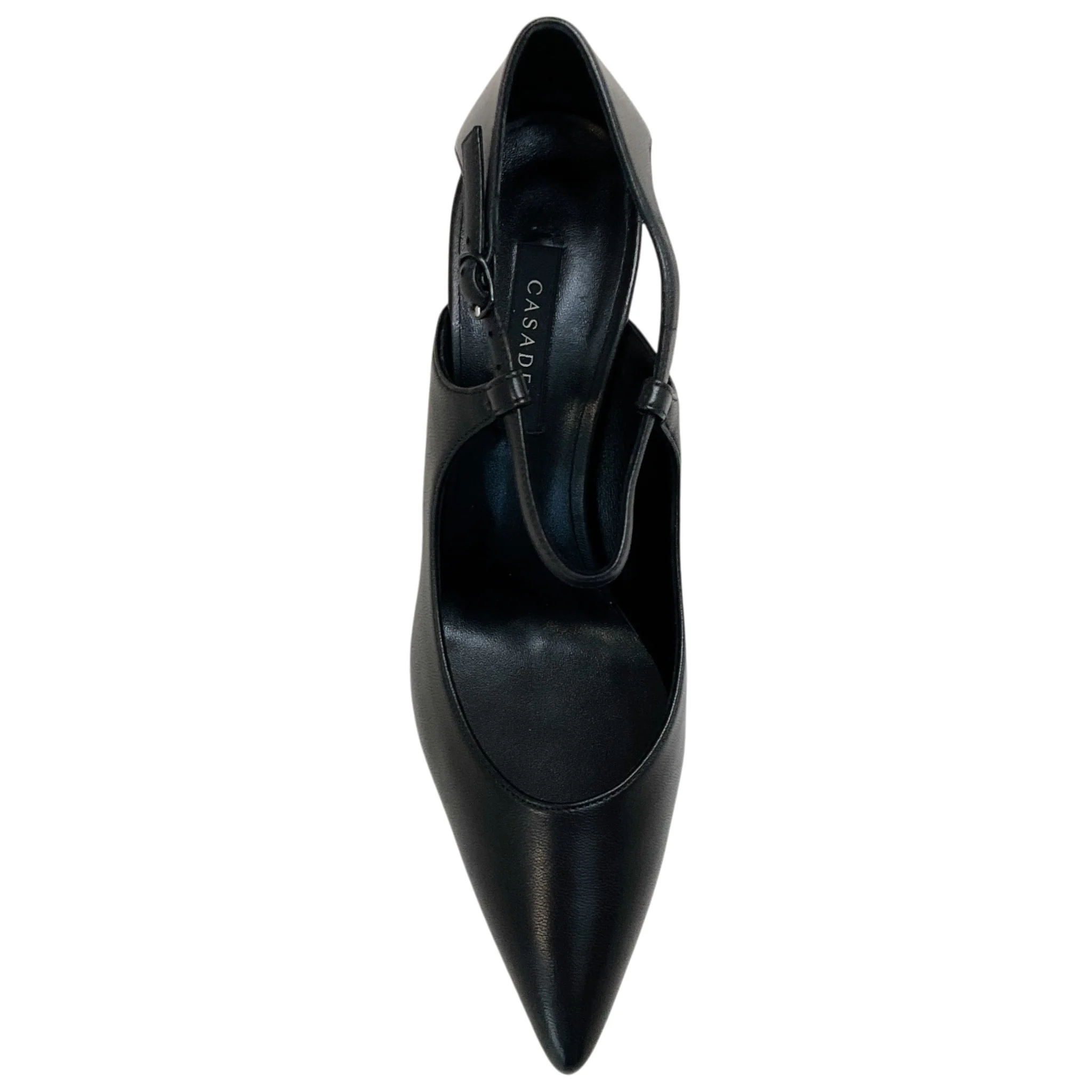 Casadei Black Leather Samurai Julia Pumps - Image 4