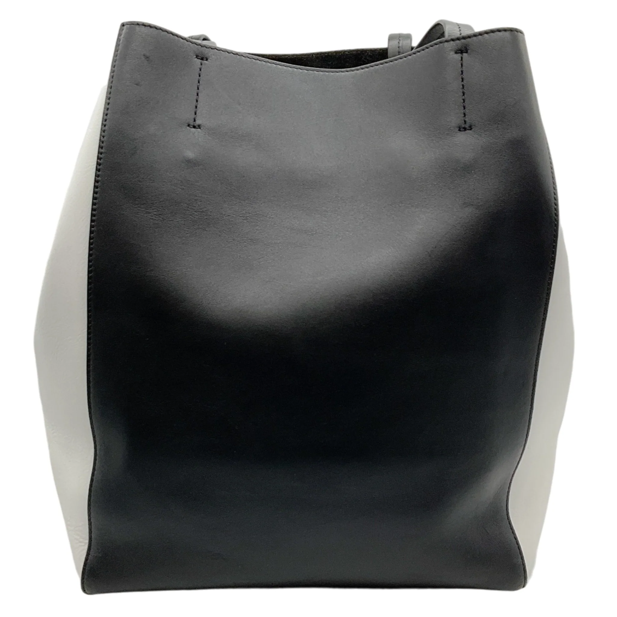 Celine Black / White Medium Phantom Tote Bag - Image 3
