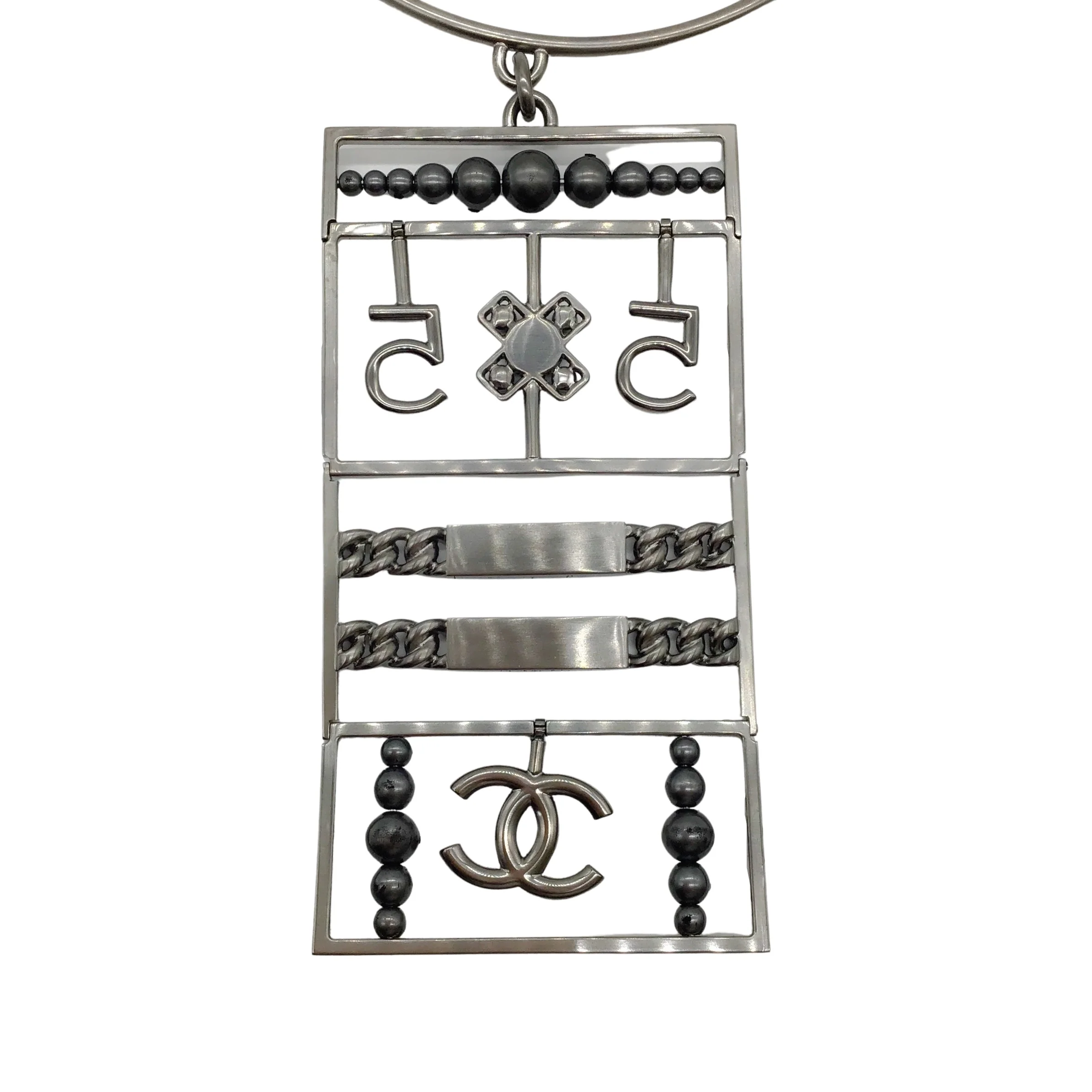 Chanel 2015 Choker with Bib Necklace - Image 4