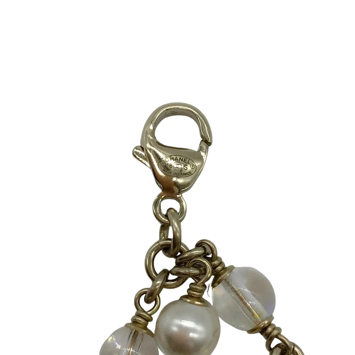 Chanel 2018 Beaded and Strass Bracelet - Image 4