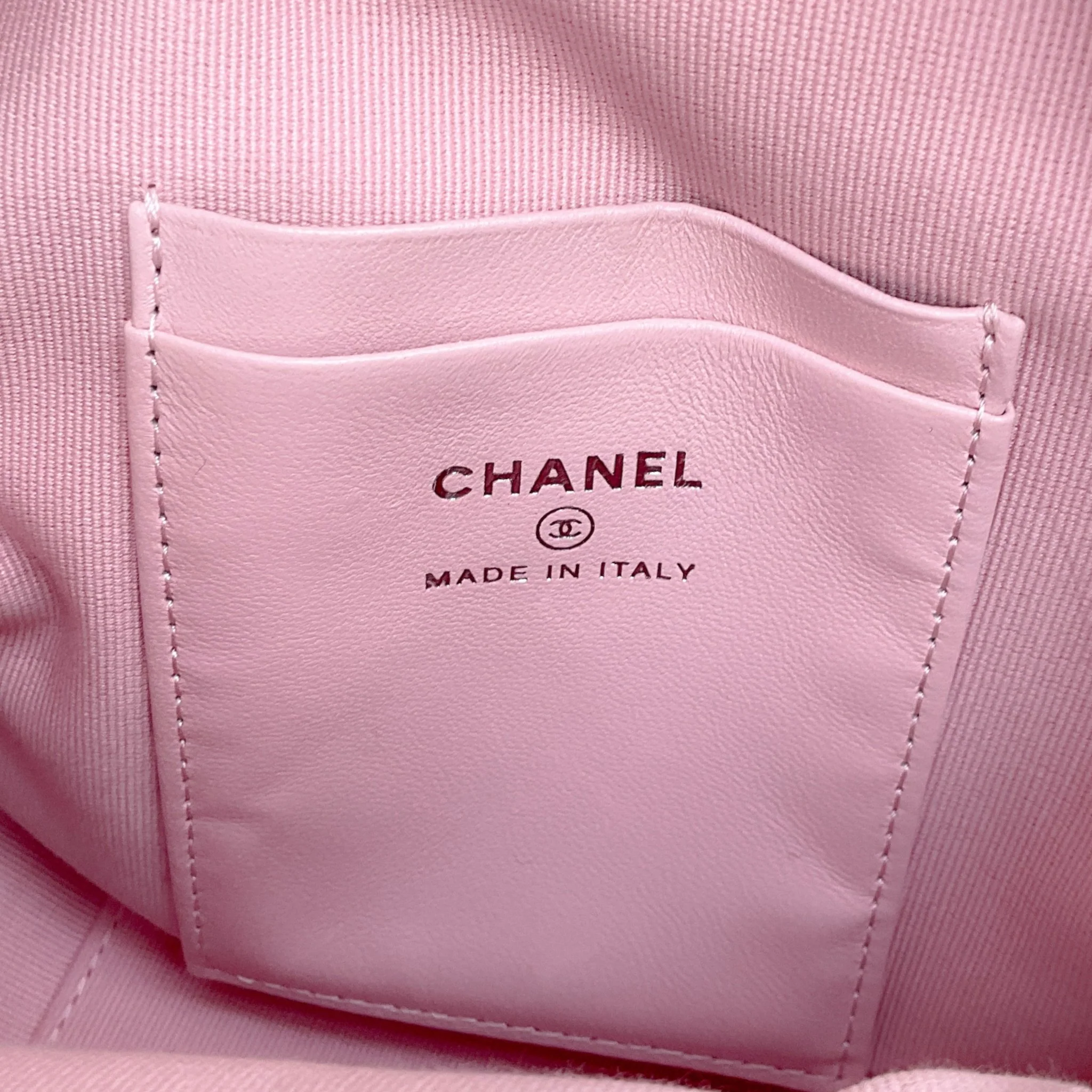 Chanel 2024 Pink Tweed Mini Backpack - Image 9