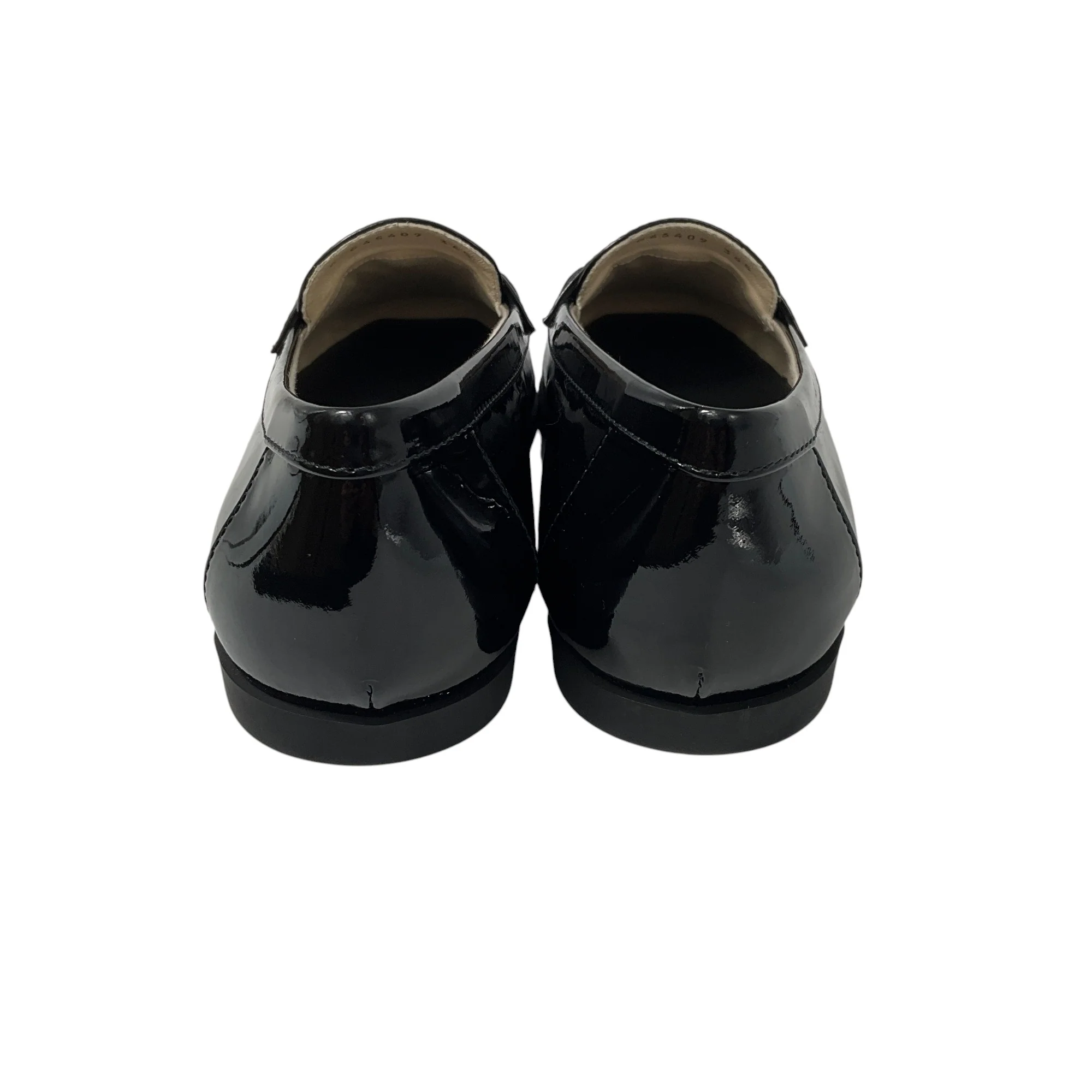 Chanel Black CC Patent Calfskin Moccasins / Loafers - Image 6