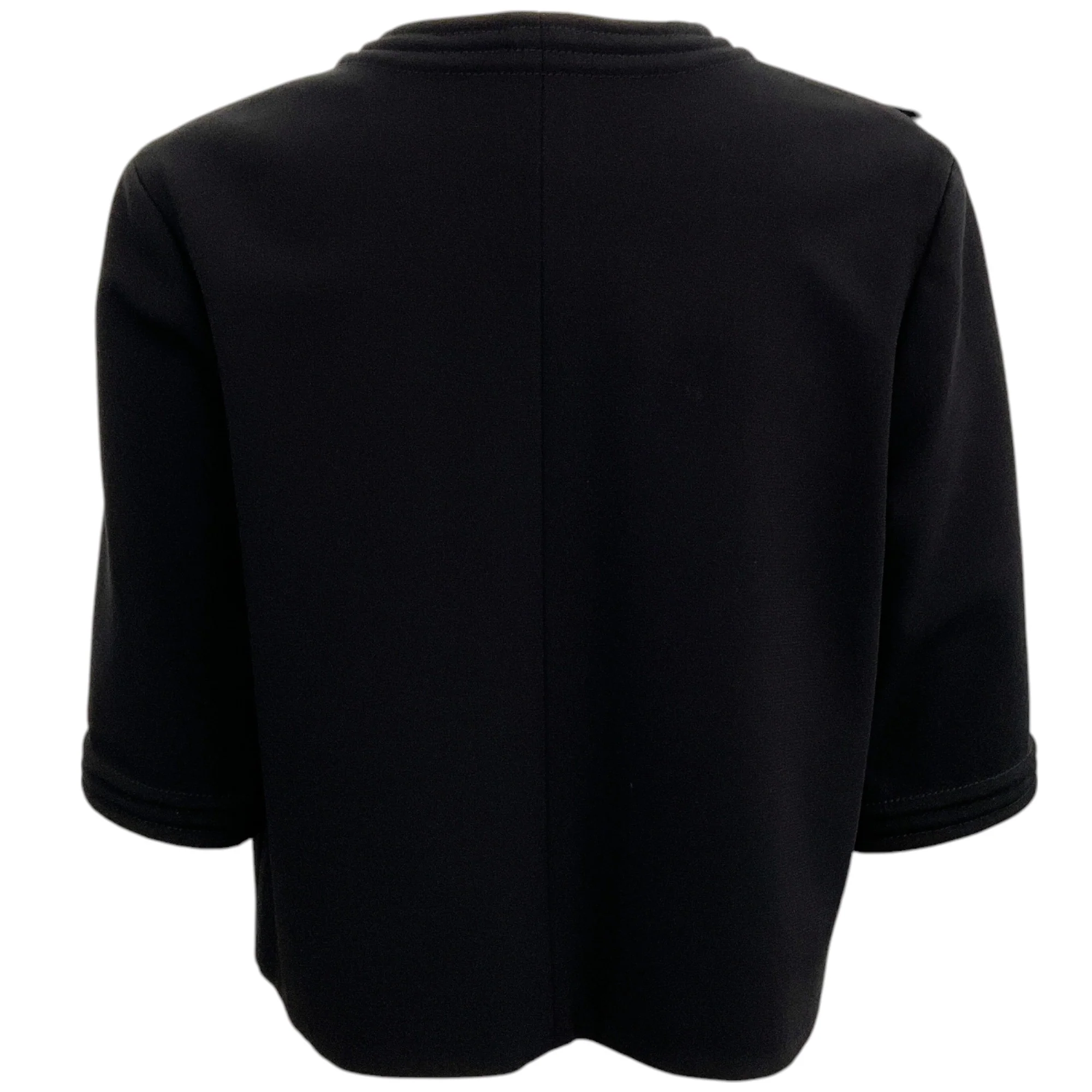 Chanel Black / Silver Open Front Jacket - Image 3