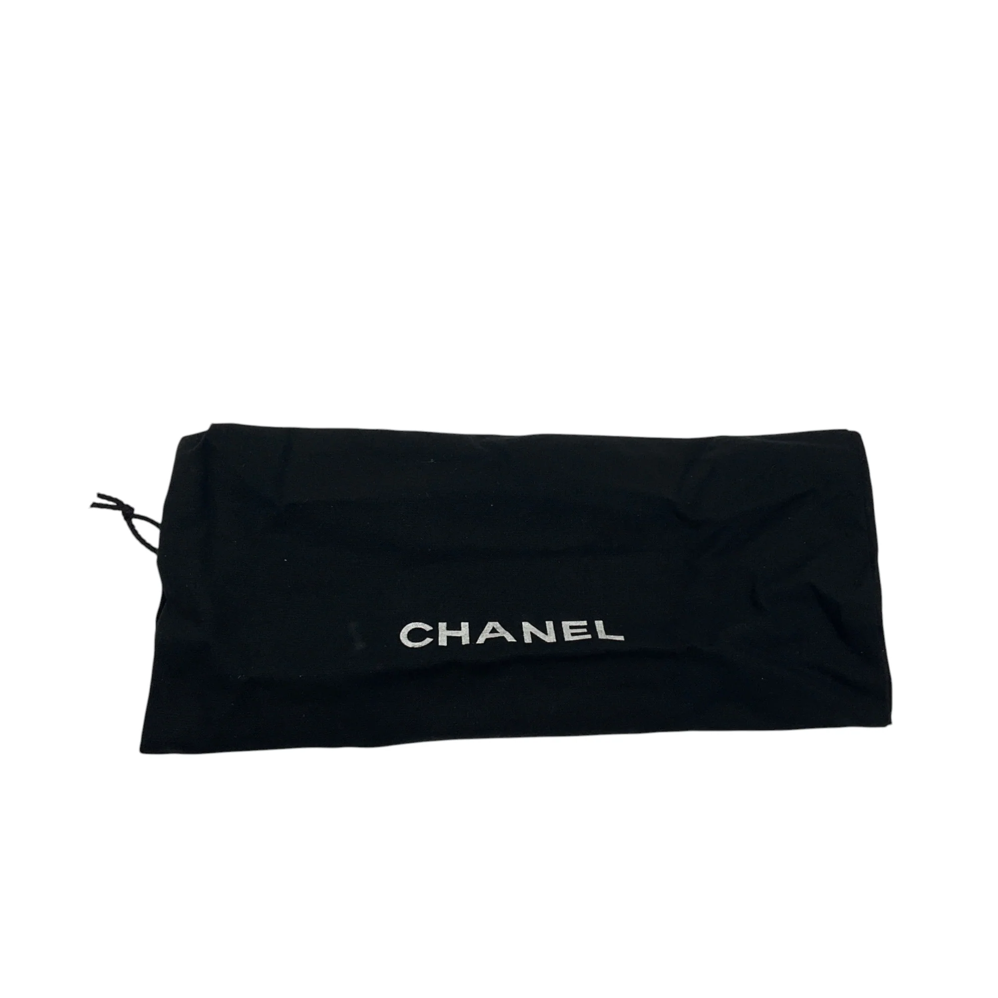Chanel Black / White Crystal Embellished Tweed Evening Clutch Bag - Image 11