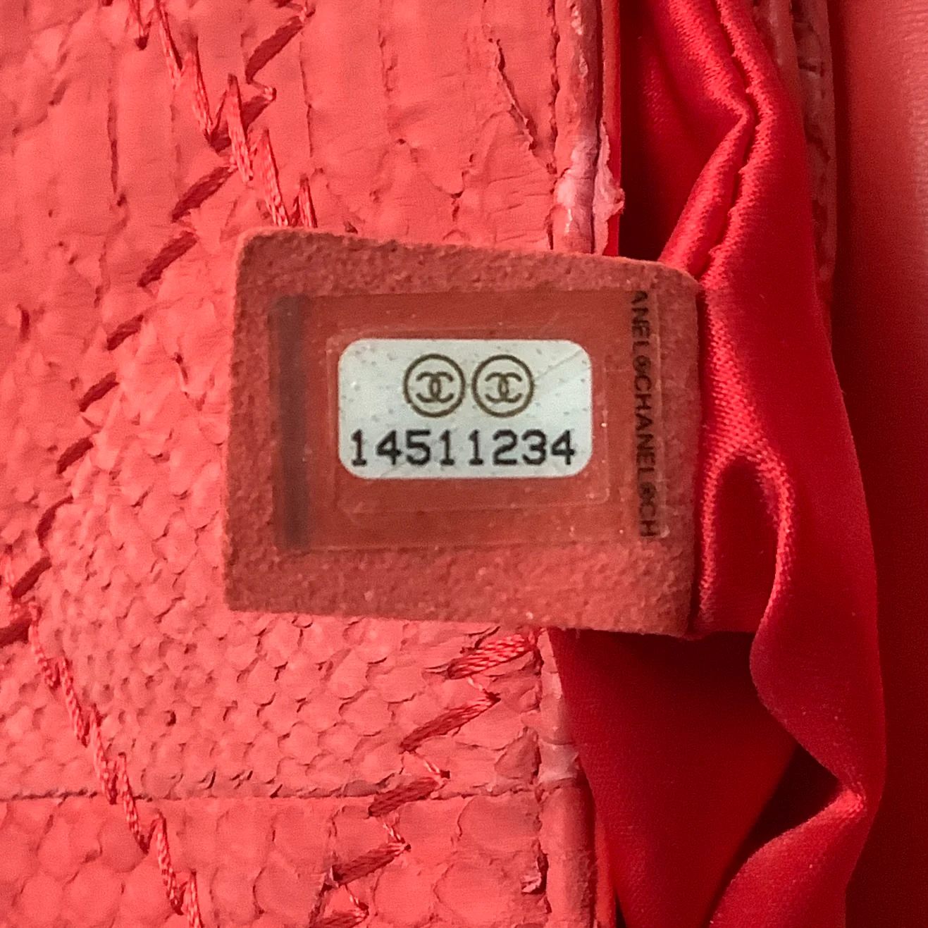 Chanel Coral Python Ultimate Stitch Bag - Image 14
