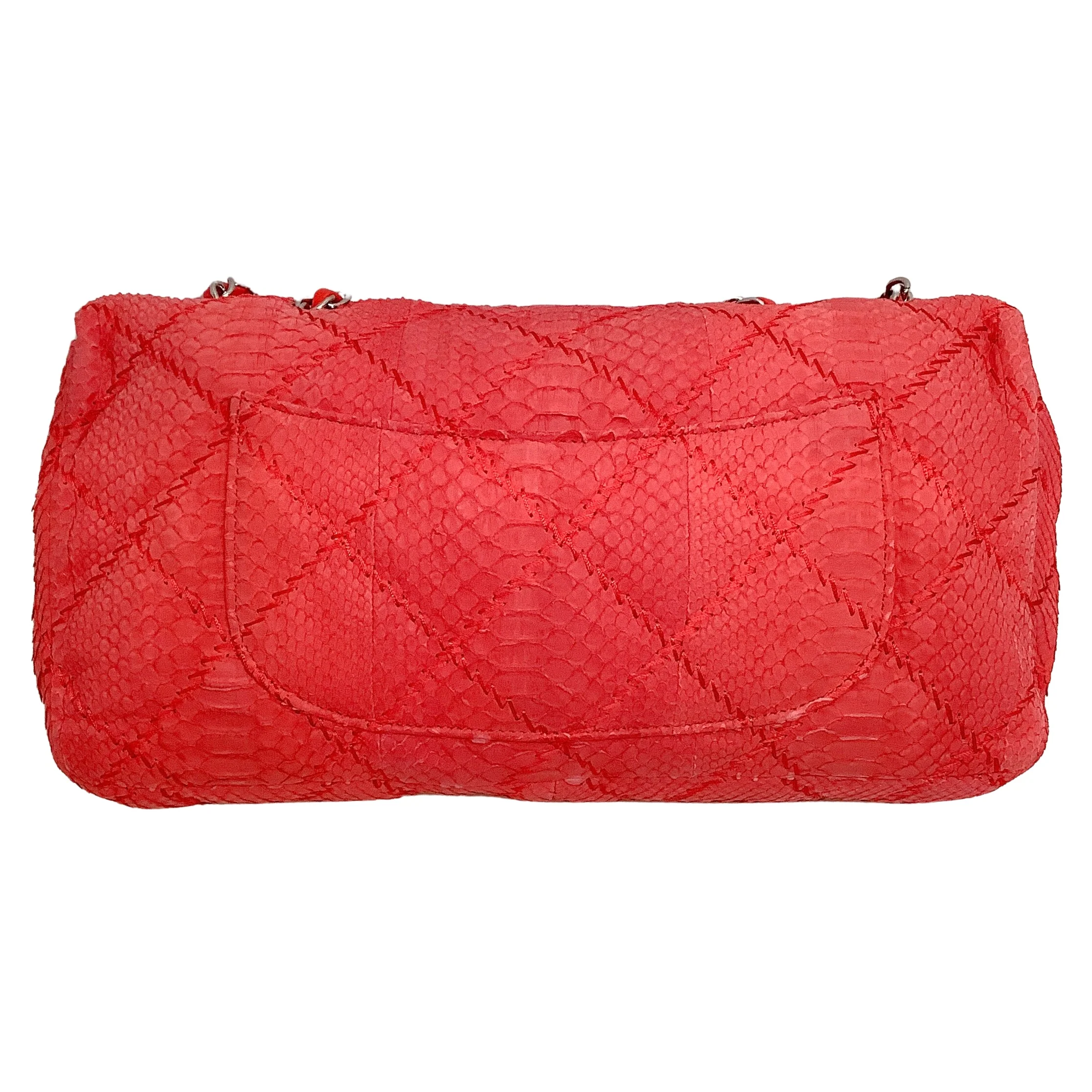 Chanel Coral Python Ultimate Stitch Bag - Image 4
