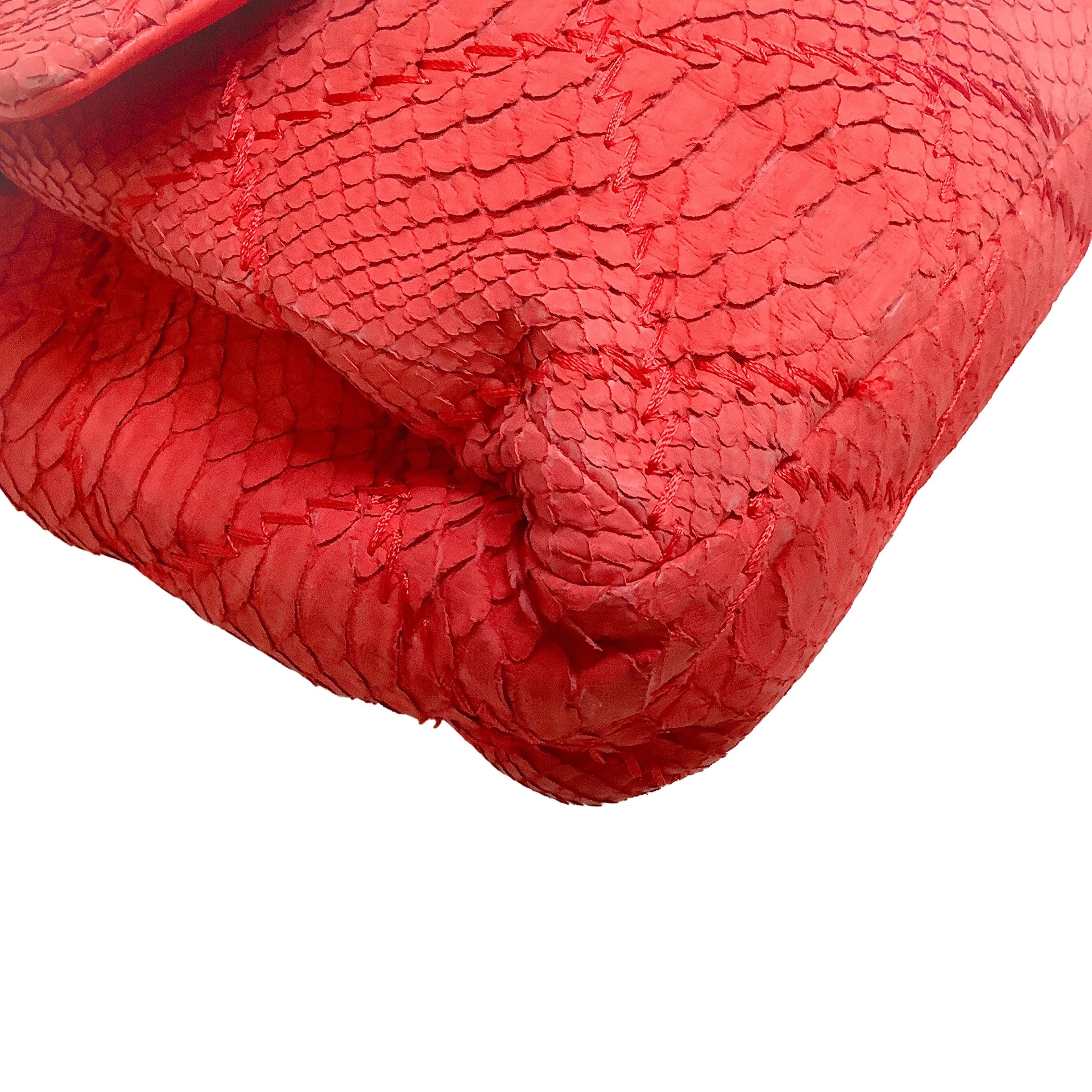 Chanel Coral Python Ultimate Stitch Bag - Image 6