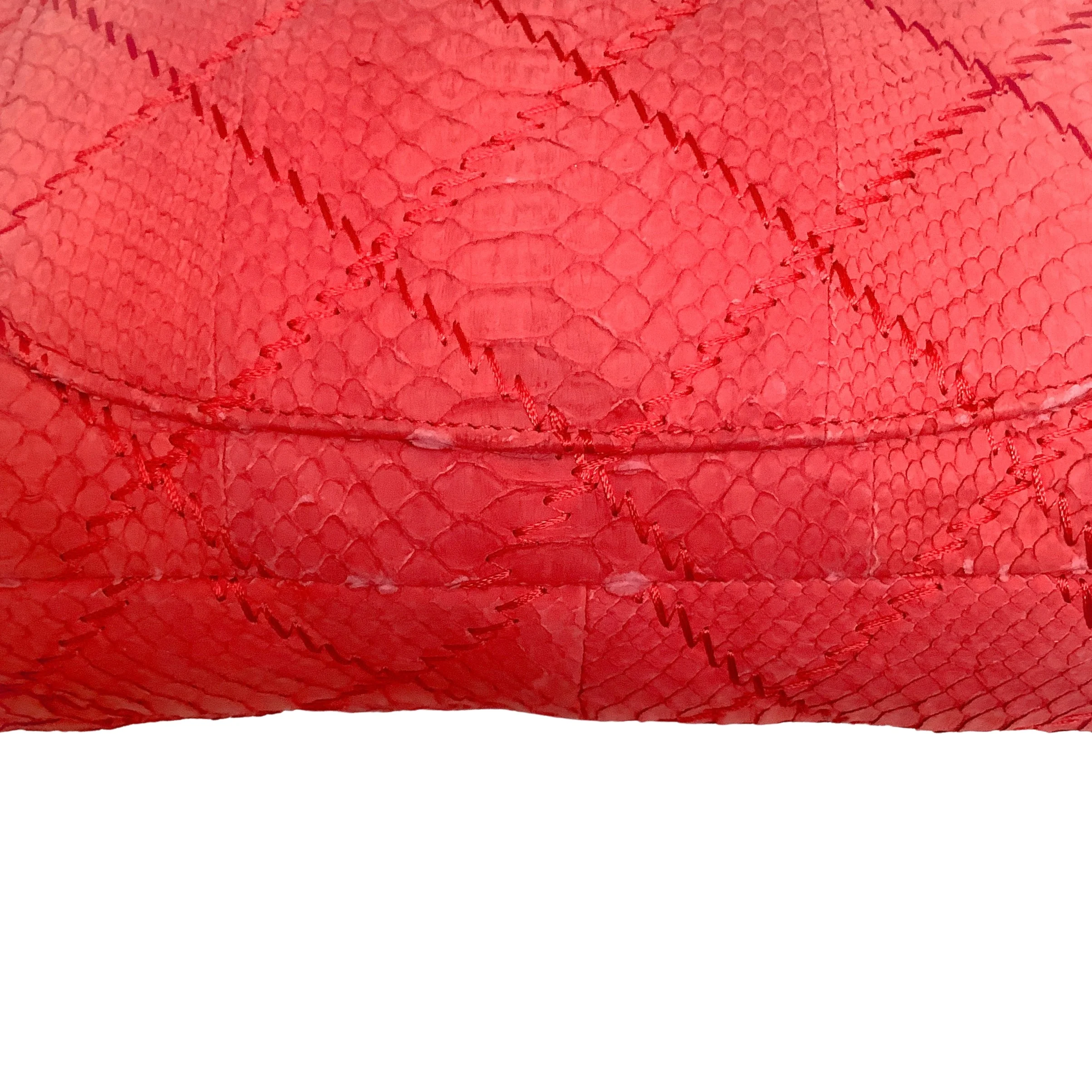 Chanel Coral Python Ultimate Stitch Bag - Image 9