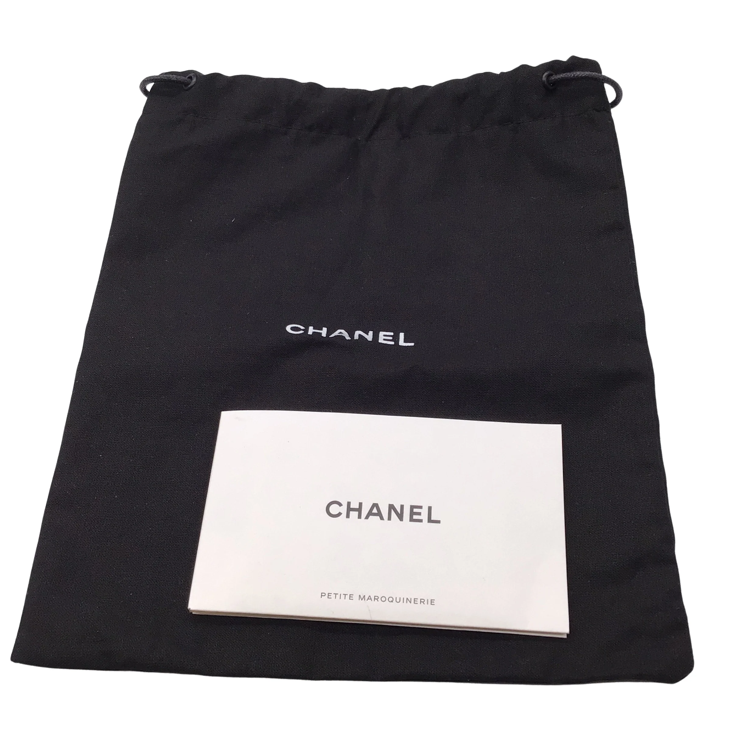 Chanel 2021 Purple / Light Gold CC Logo Chain Strap Quilted Iridescent Lambskin Leather Airpods Pro Case / Handbag - Image 13