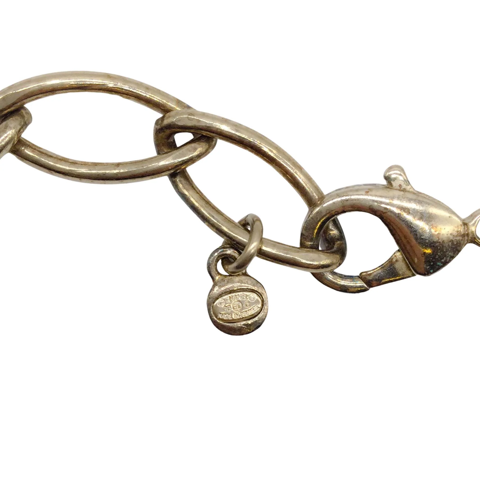 Chanel Silver 2006 Cruise Collection Enameled Charm Necklace - Image 9