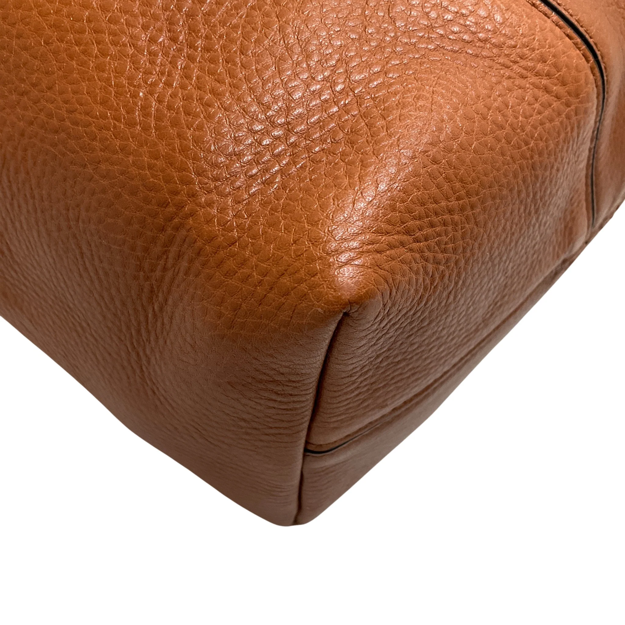 Chloe Clay Brown Spin Medium Tote Bag - Image 8