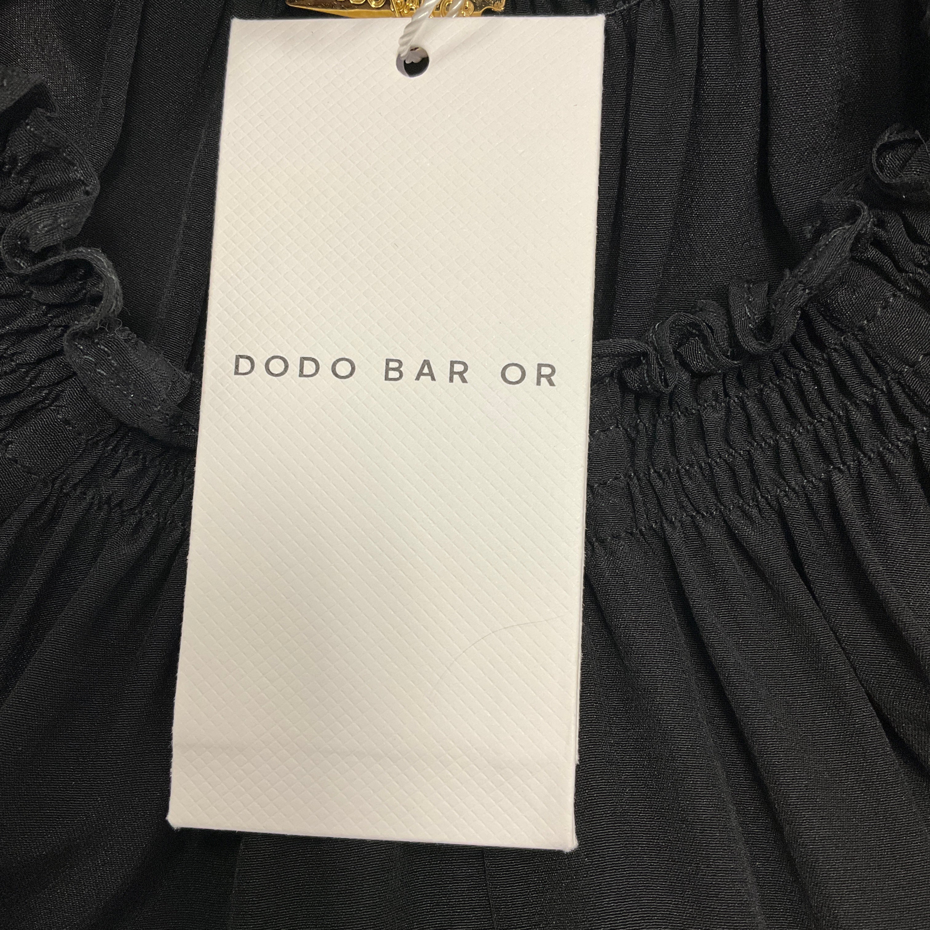 Dodo Bar Or Black Ala Belted Silk Crepe De Chine Maxi Dress - Image 5