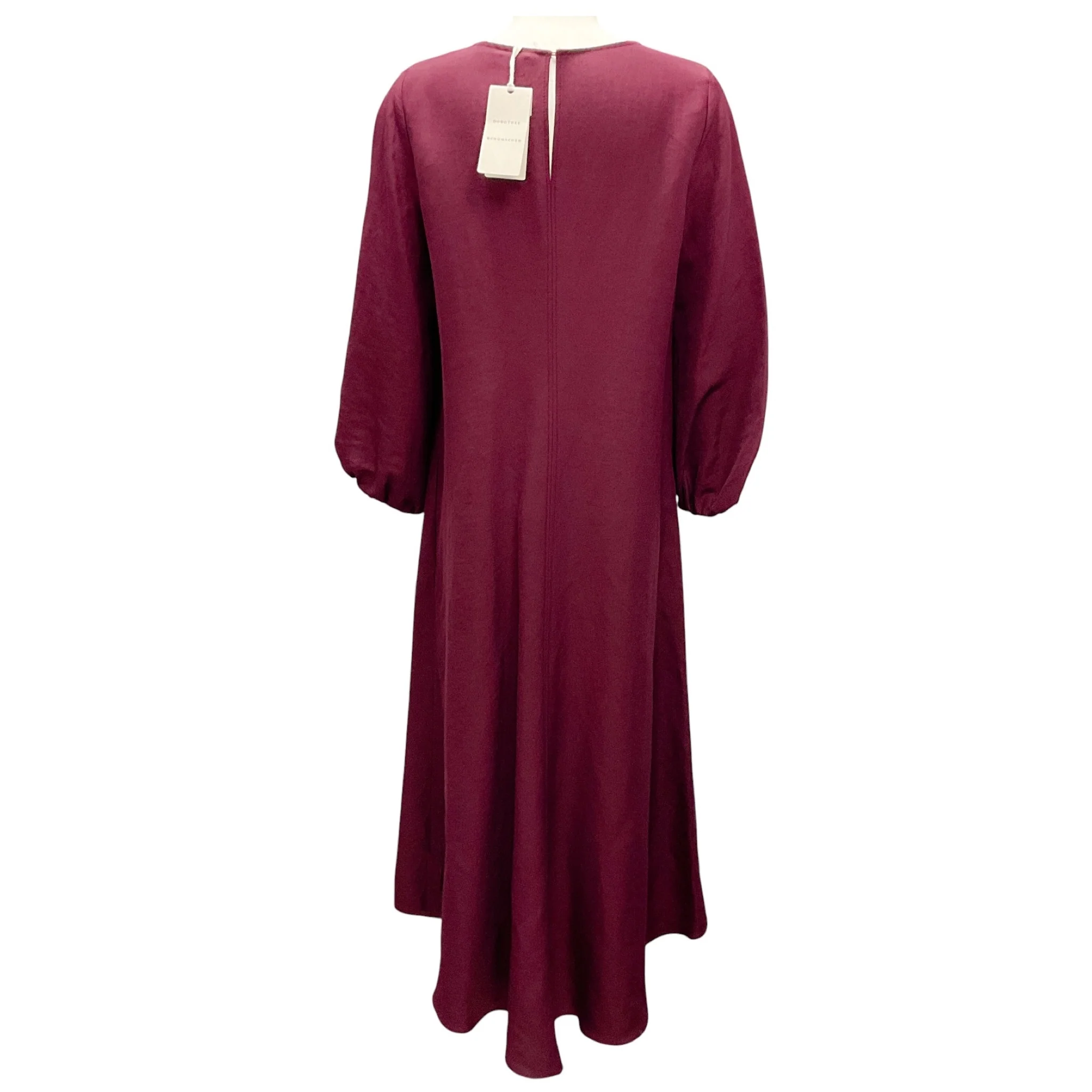 Dorothee Schumacher Burgundy Summer Cruise Dress - Image 3