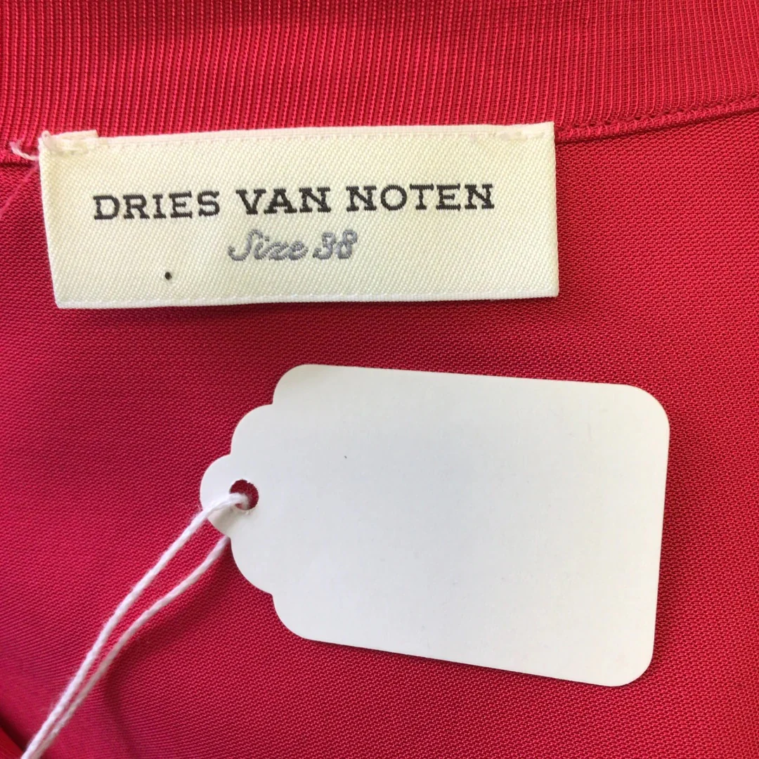 Dries van Noten Raspberry Pink Long Sleeved Button-down Top - Image 5