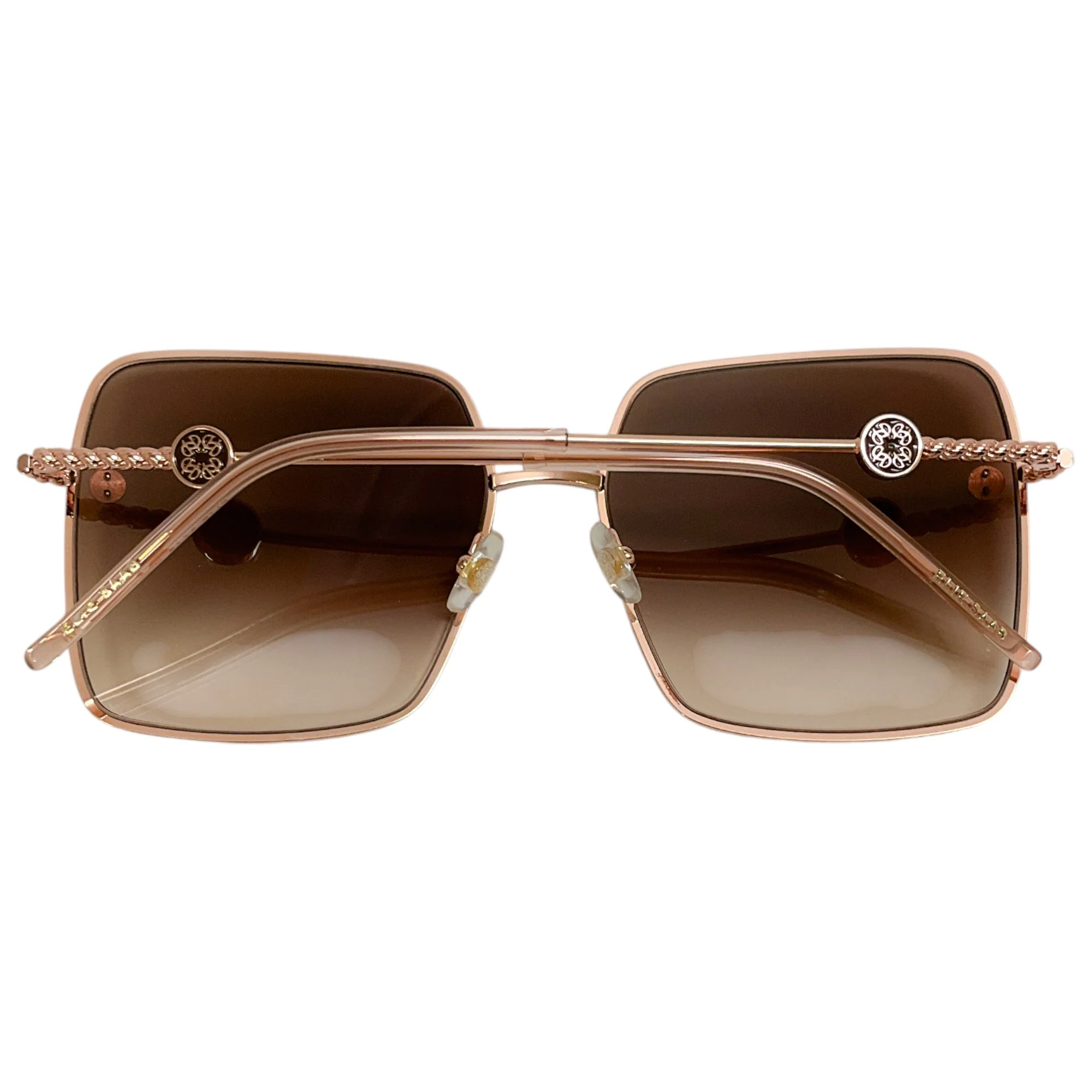 Elie Saab Rose GOld ES0867S Sunglasses - Image 9