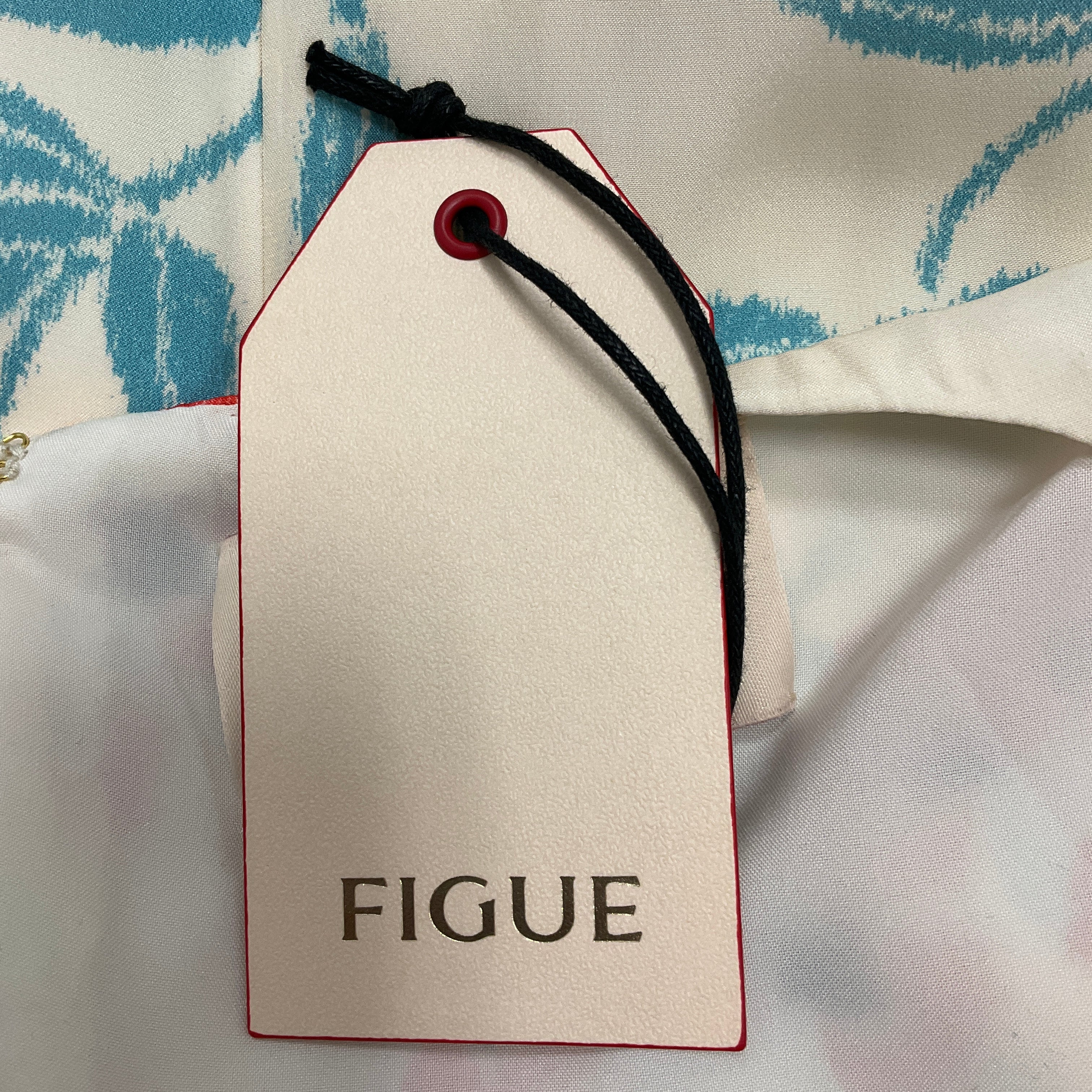 Figue Wispy Floral Cream Kyle Silk Midi Dress - Image 5