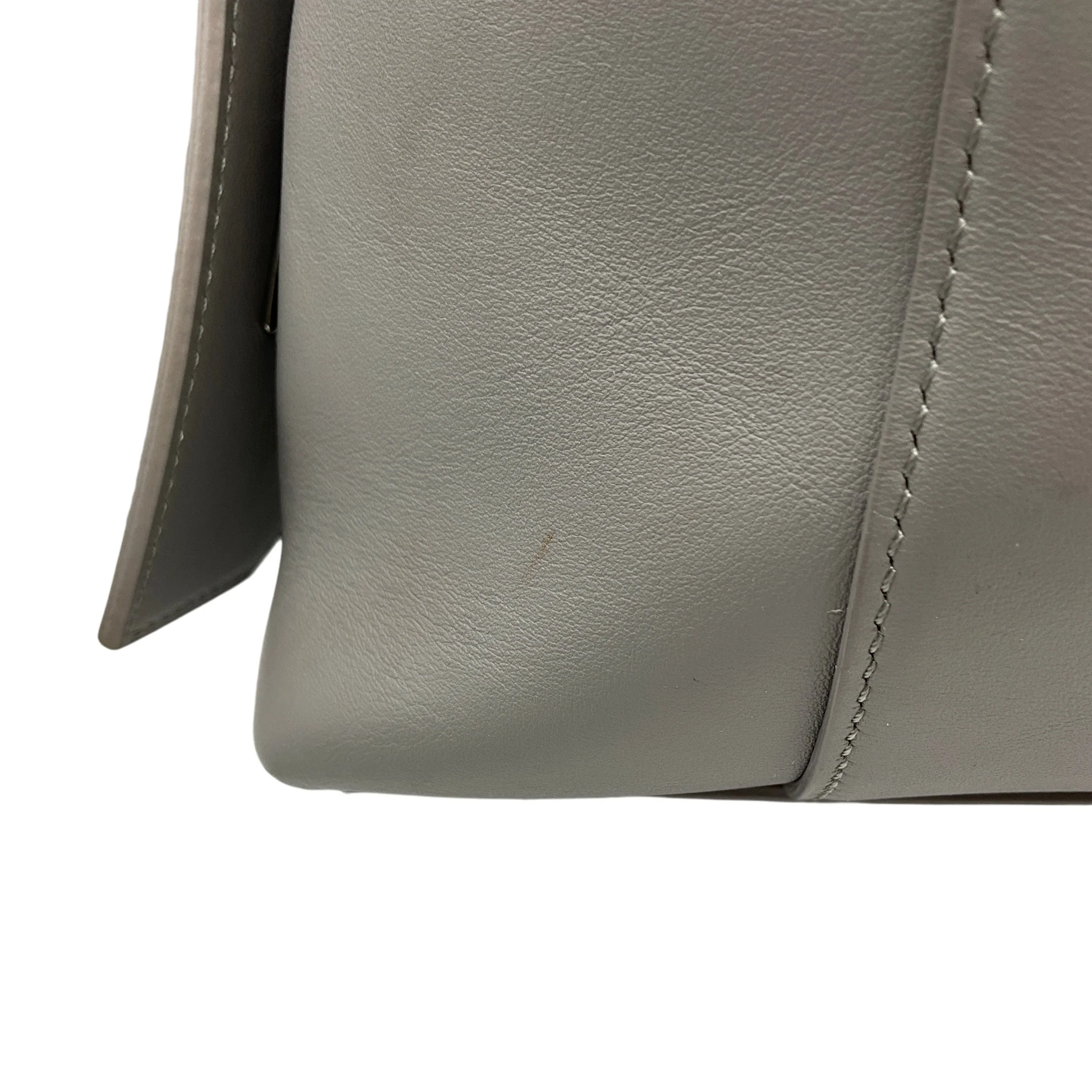 Givenchy Grey Leather Medium Antigona Soft Lock Bag - Image 4