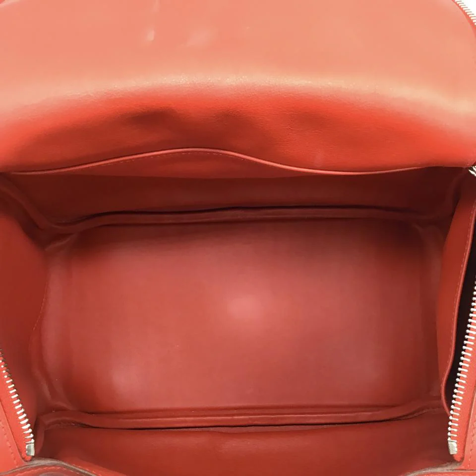 Hermès Lindy 2008 Rouge Togo Leather 30cm Shoulder Bag - Image 16