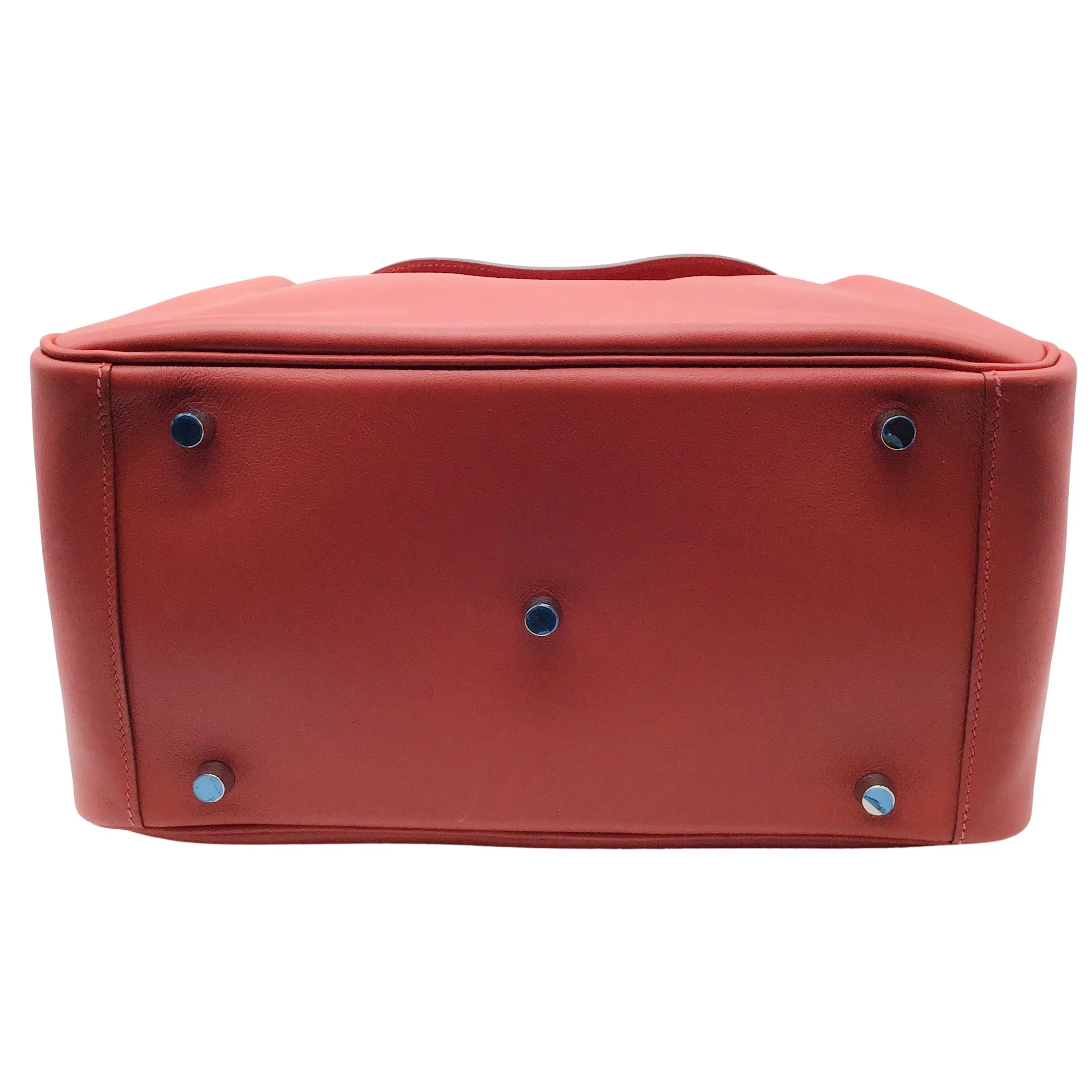 Hermès Lindy 2008 Rouge Togo Leather 30cm Shoulder Bag - Image 4
