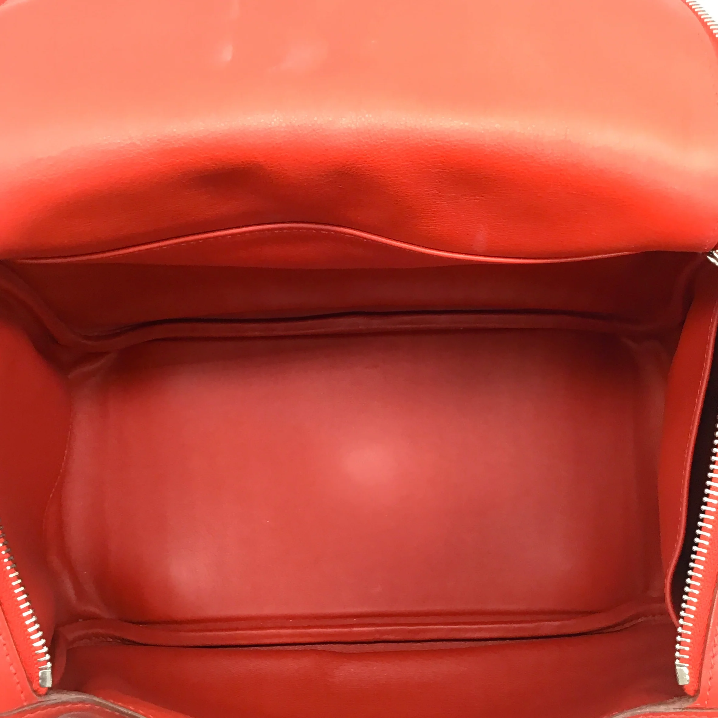 Hermès Lindy 2008 Rouge Togo Leather 30cm Shoulder Bag - Image 9