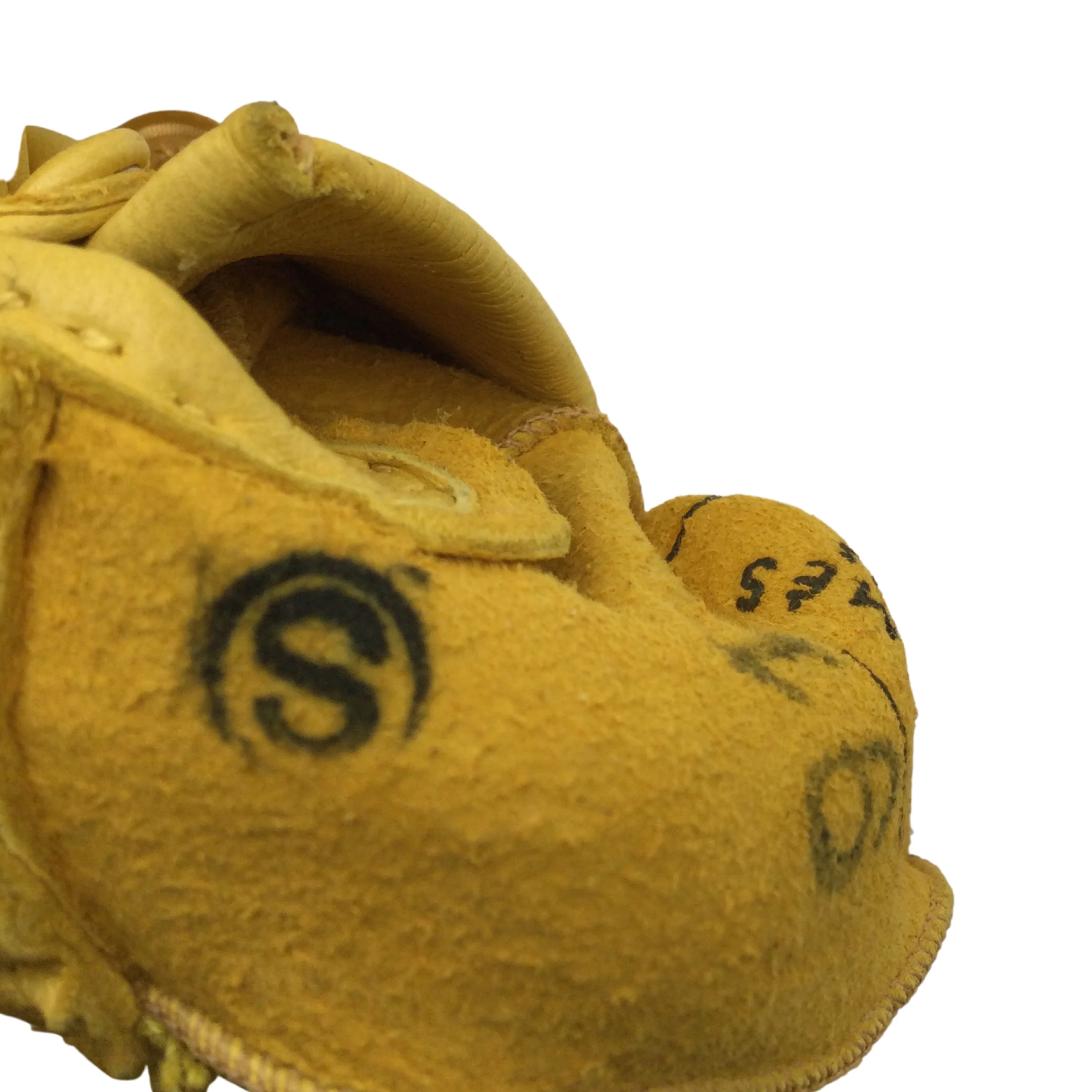 Hermès Yellow Leather Gloves - Image 5