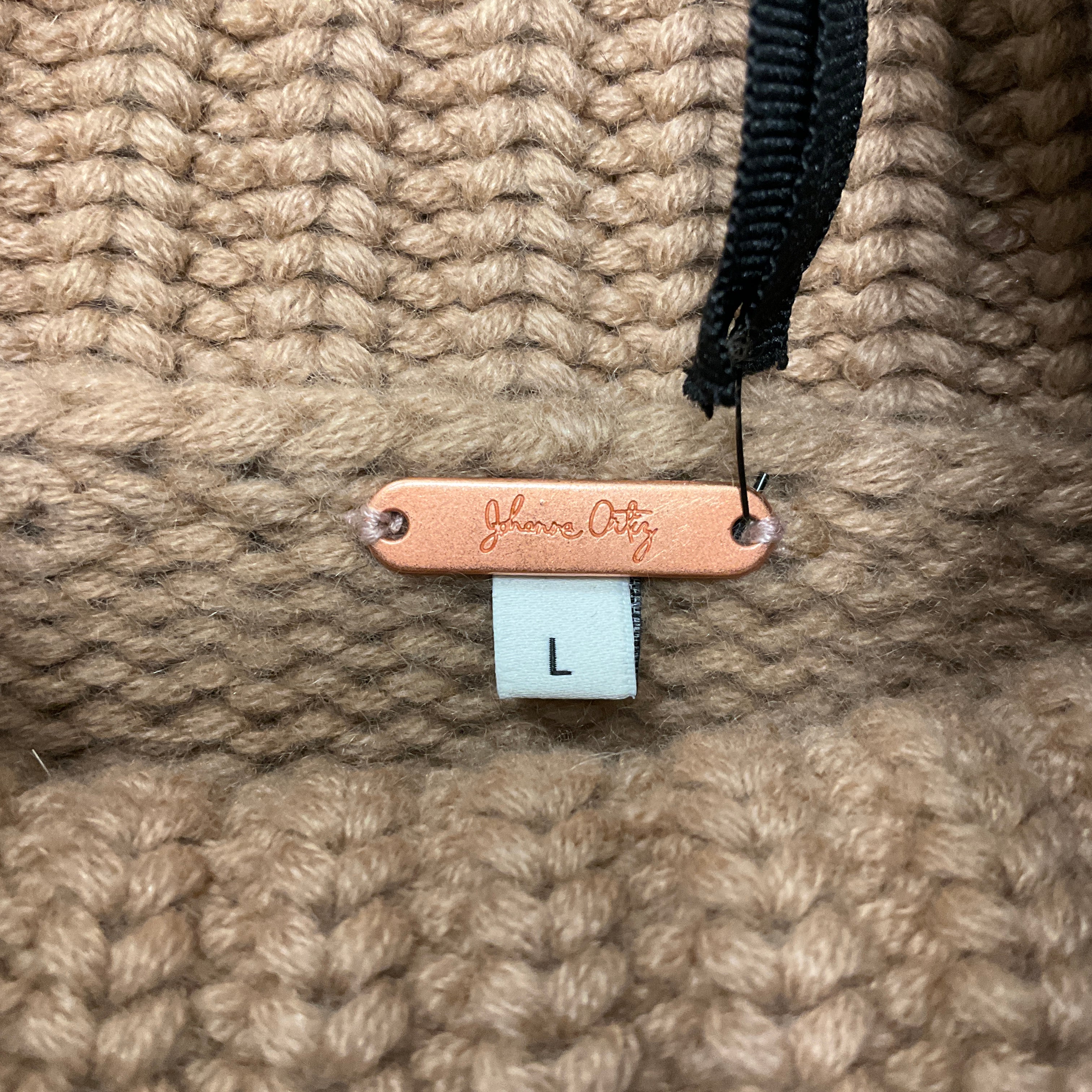 Johanna Ortiz Camel Elegancia Natural Sweater - Image 4