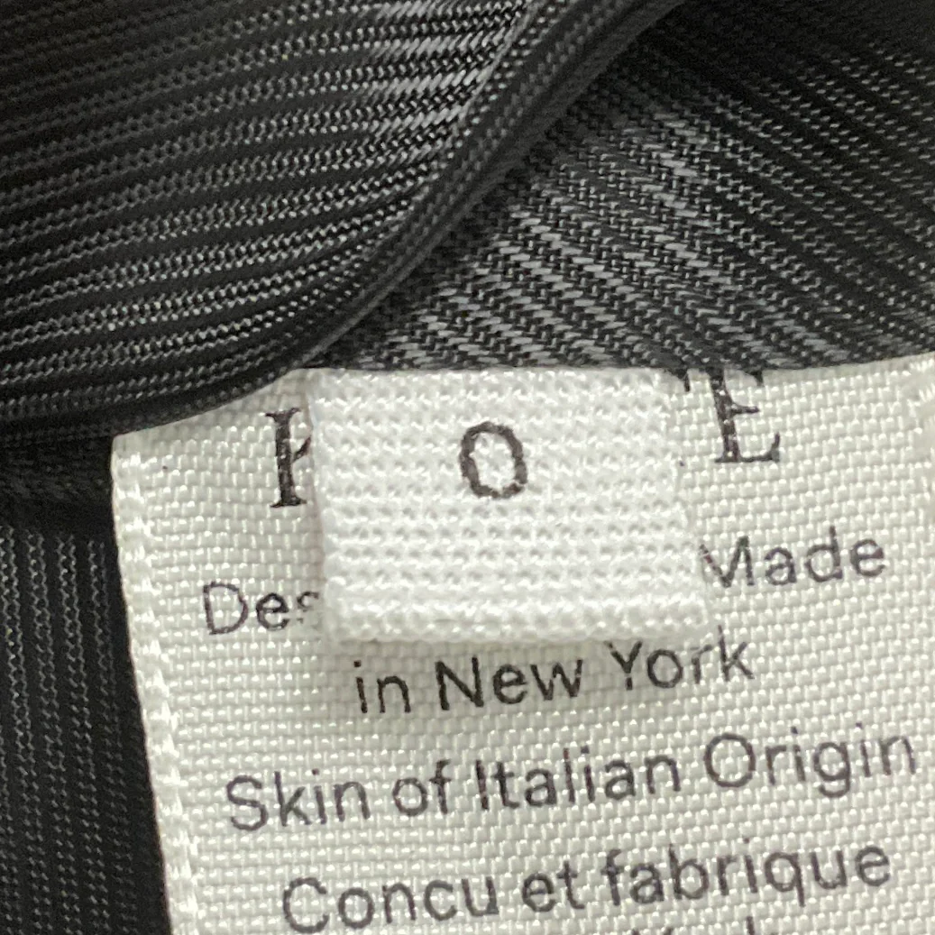 Khaite Black Patent Lambskin Leather Midi Pencil Skirt - Image 5