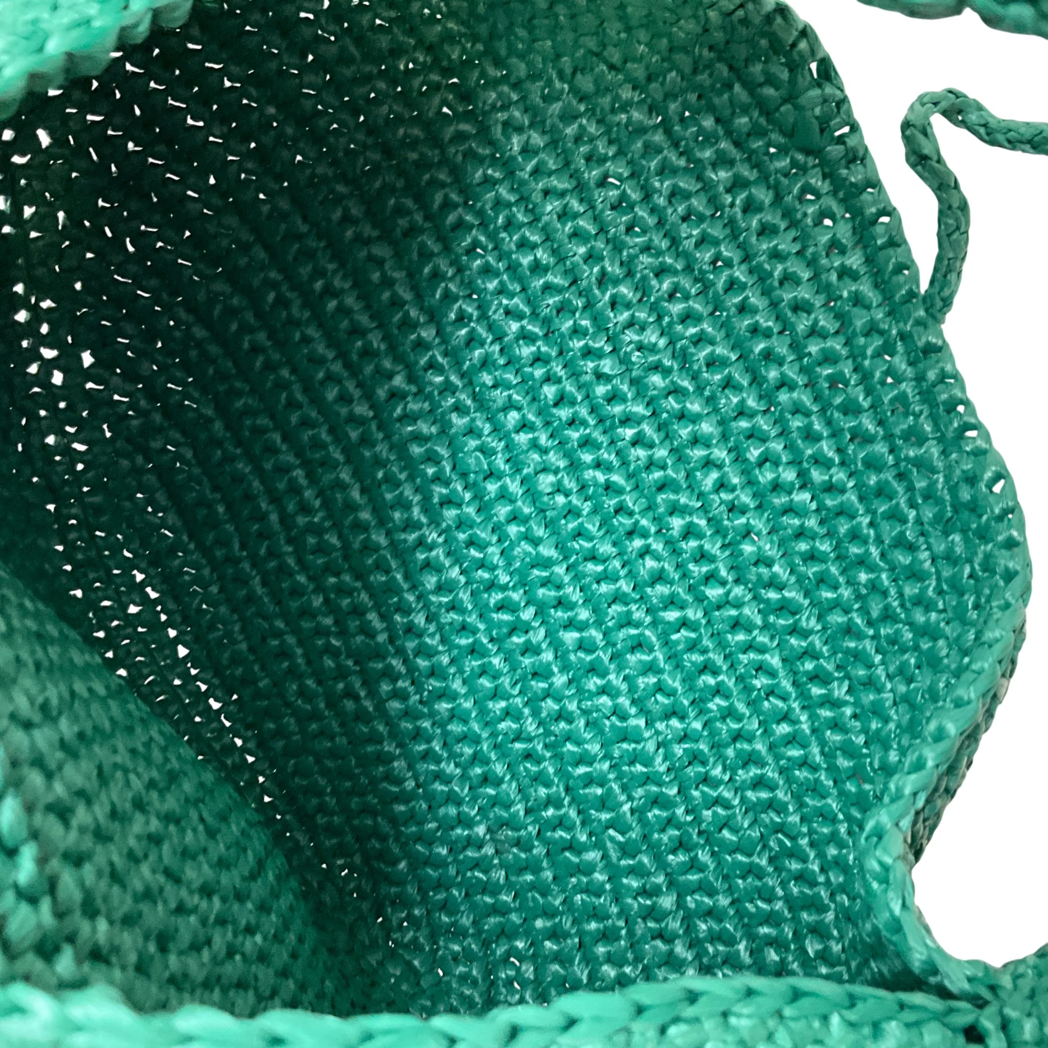Khaite Green Raffia Medium Olivia Hobo Bag - Image 5