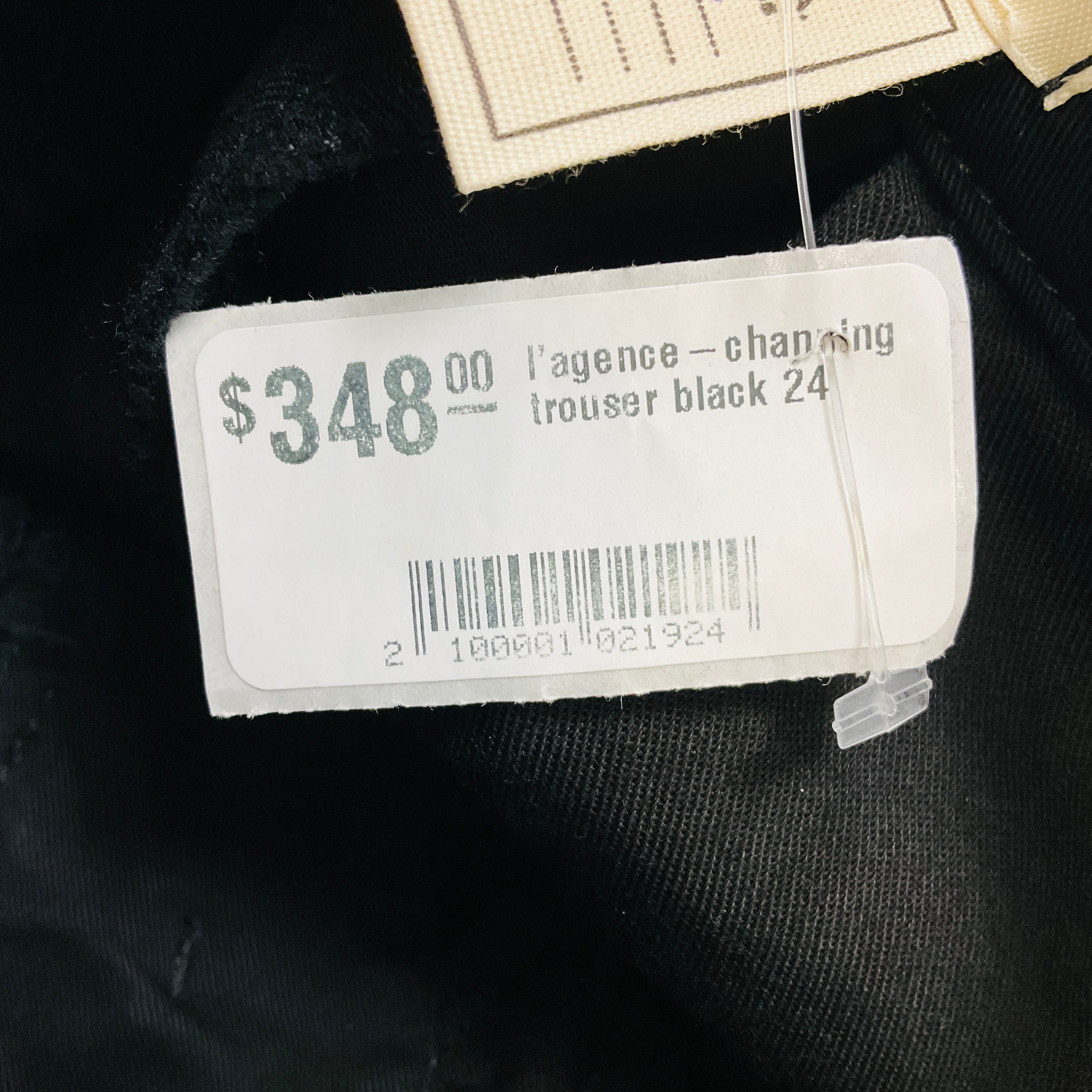 L'Agence Black Channing High Rise Trouser - Image 6