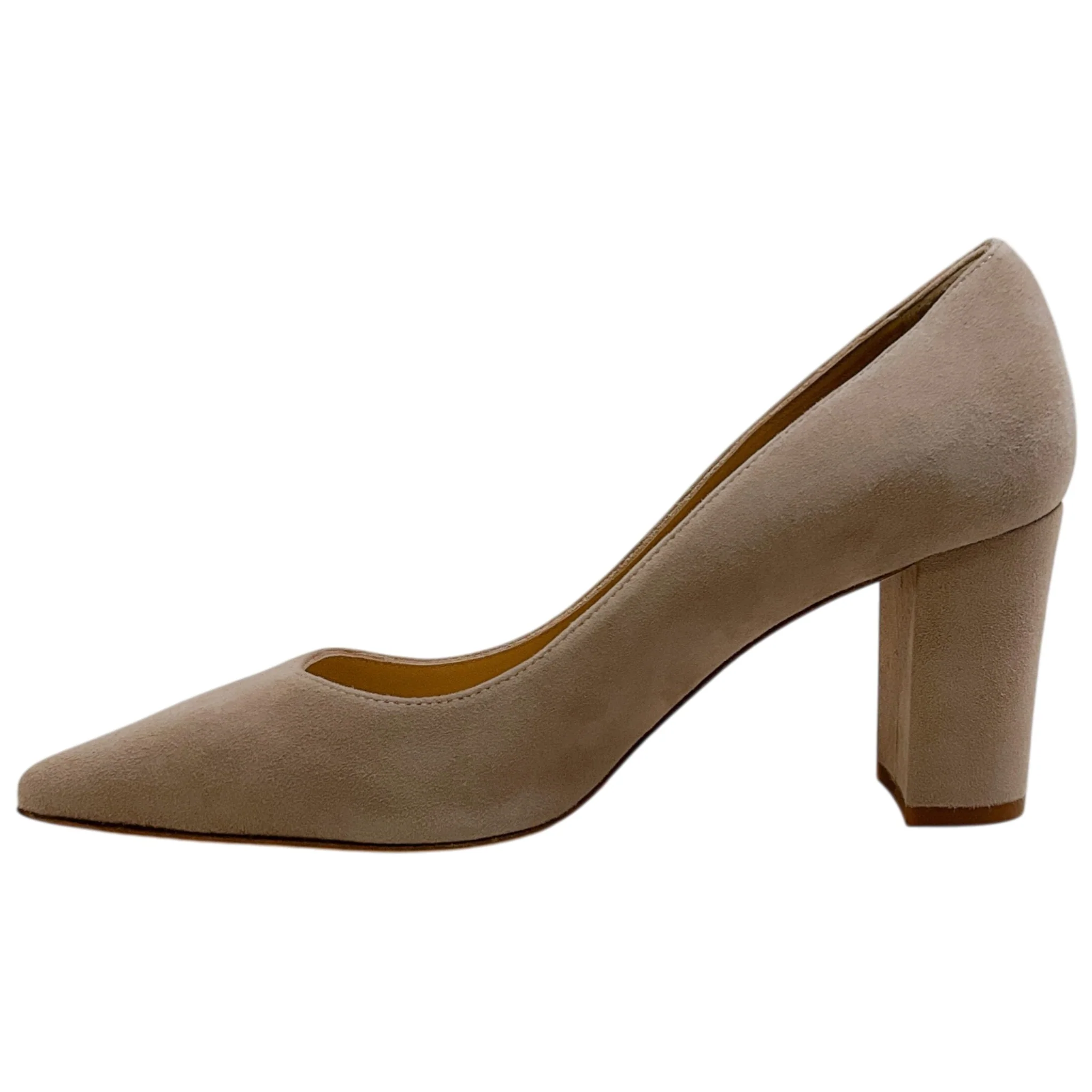 L'Agence Cashew Suede Gilles Pumps - Image 3
