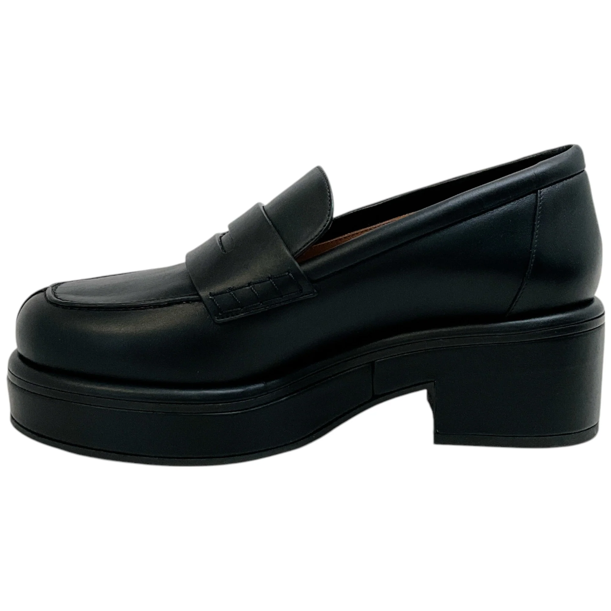 Laurence Dacade Black Leather Ivone Loafers - Image 3
