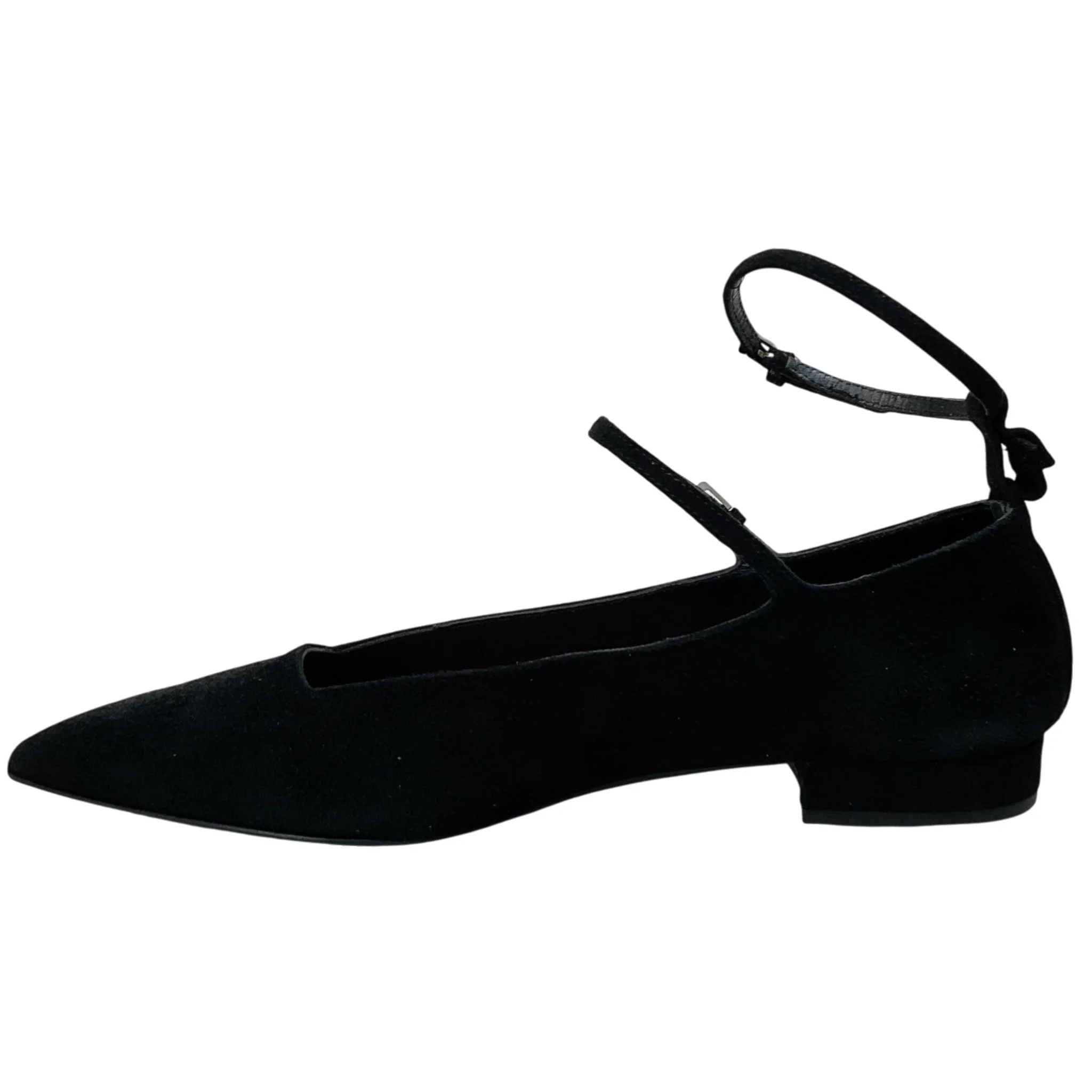 Laurence Dacade Black Suede Ilona Flats - Image 3
