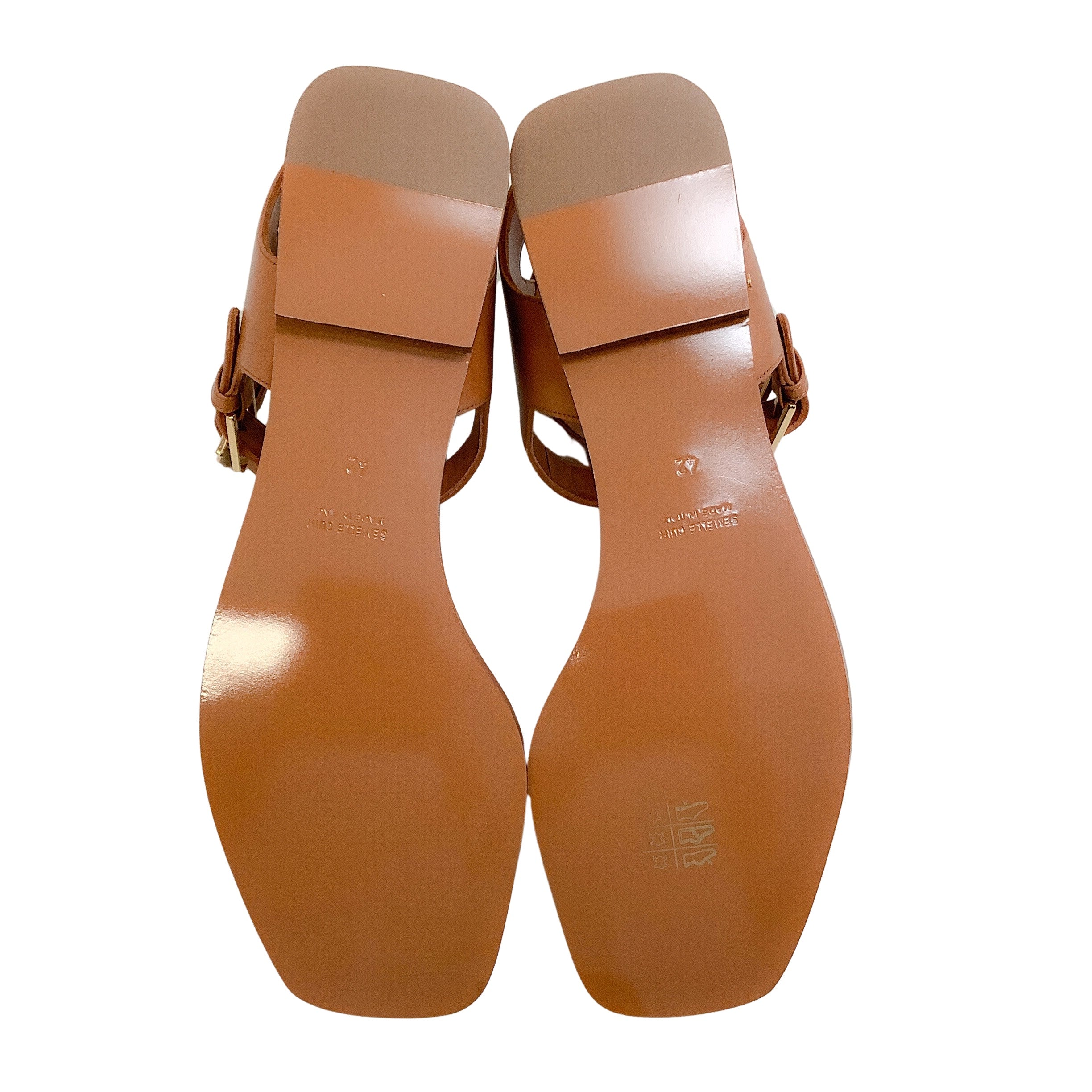 Laurence Dacade Brown Danny Flat Ankle Strap Sandals - Image 7