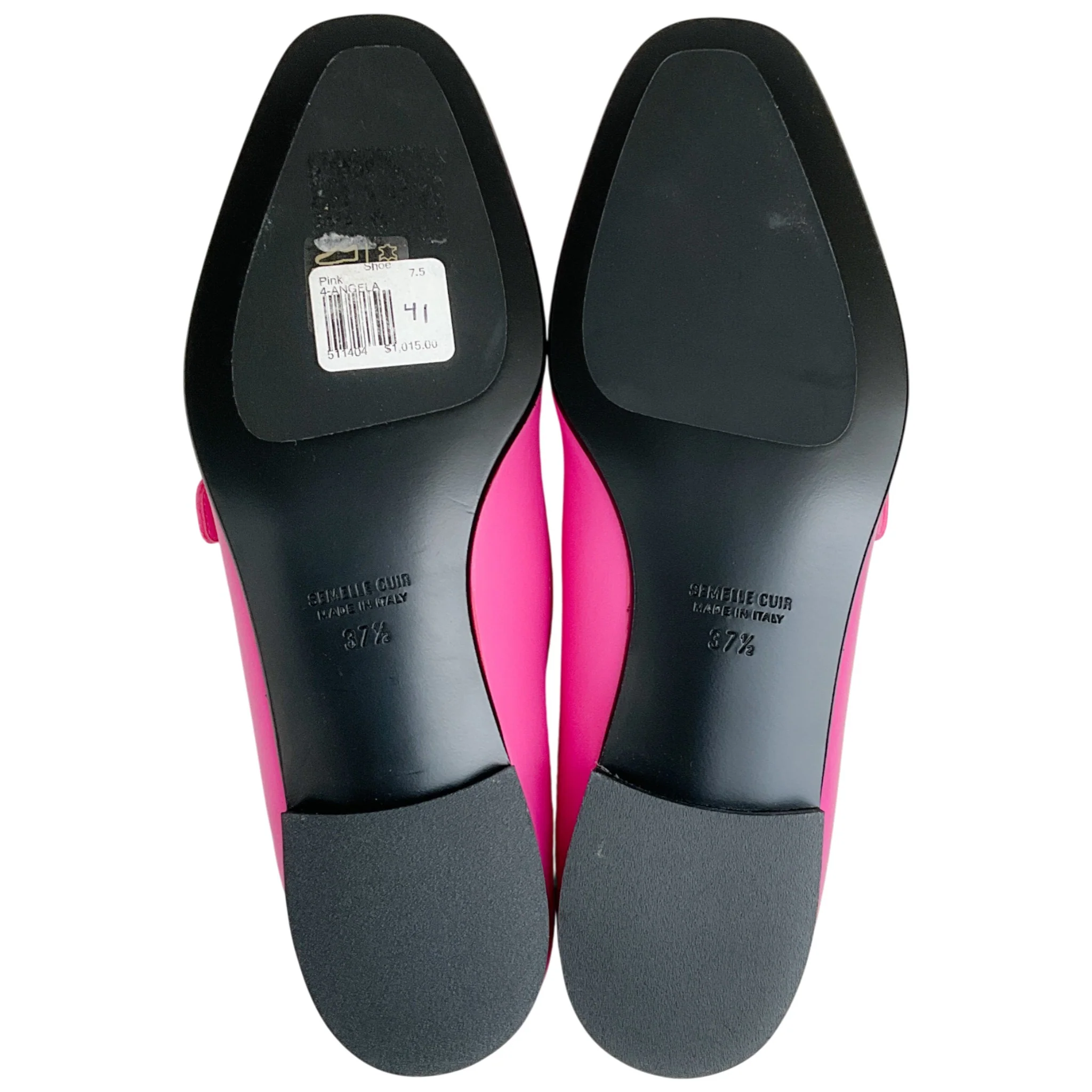 Laurence Dacade Pink Lambskin Leather Angela Loafers - Image 7