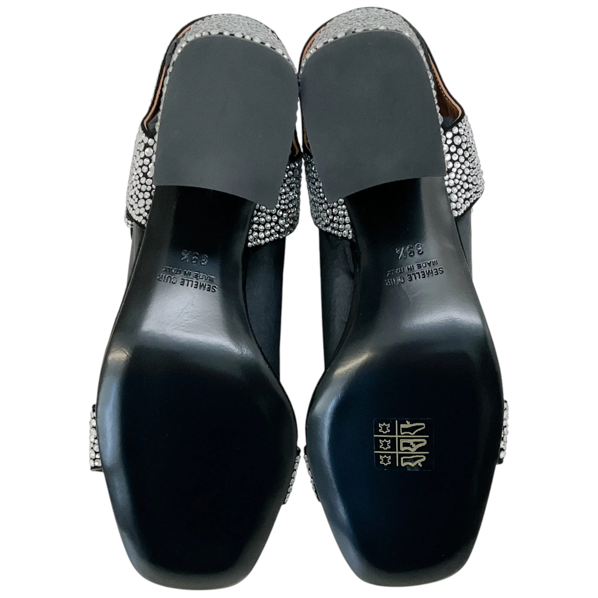 Laurence Dacade Silver Strass Sandra Sandals - Image 14