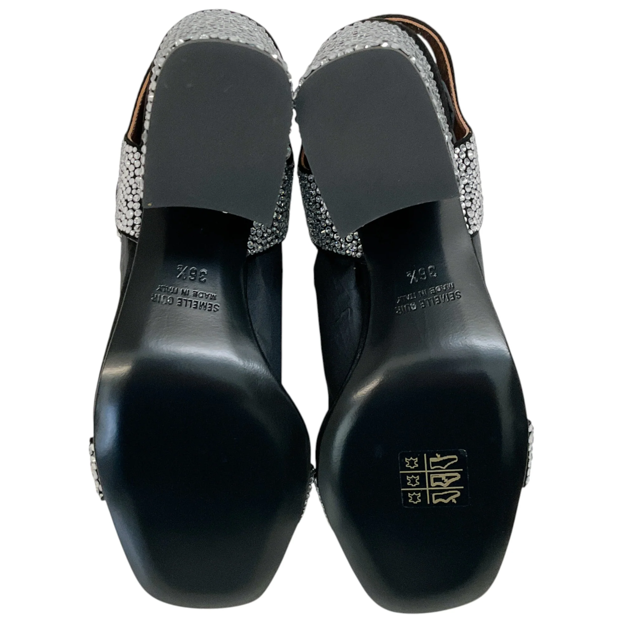 Laurence Dacade Silver Strass Sandra Sandals - Image 8