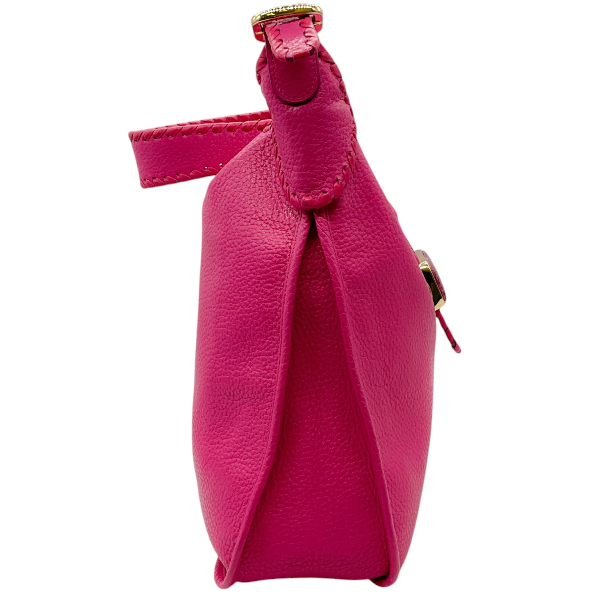 Loewe Pink Leather Granada Shoulder Bag - Image 2