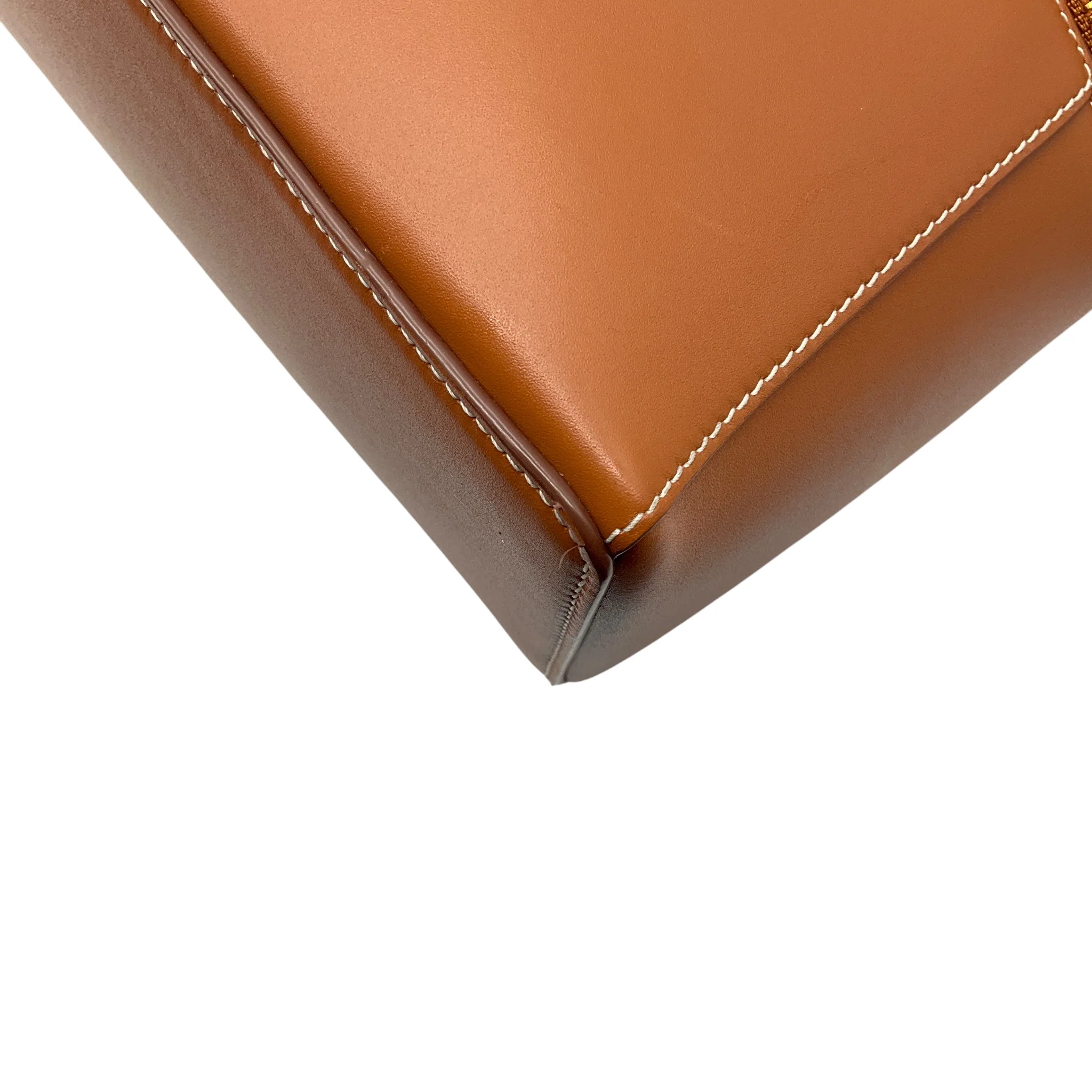 Loro Piana Tan Calfskin Leather L27 Extra Bag - Image 11