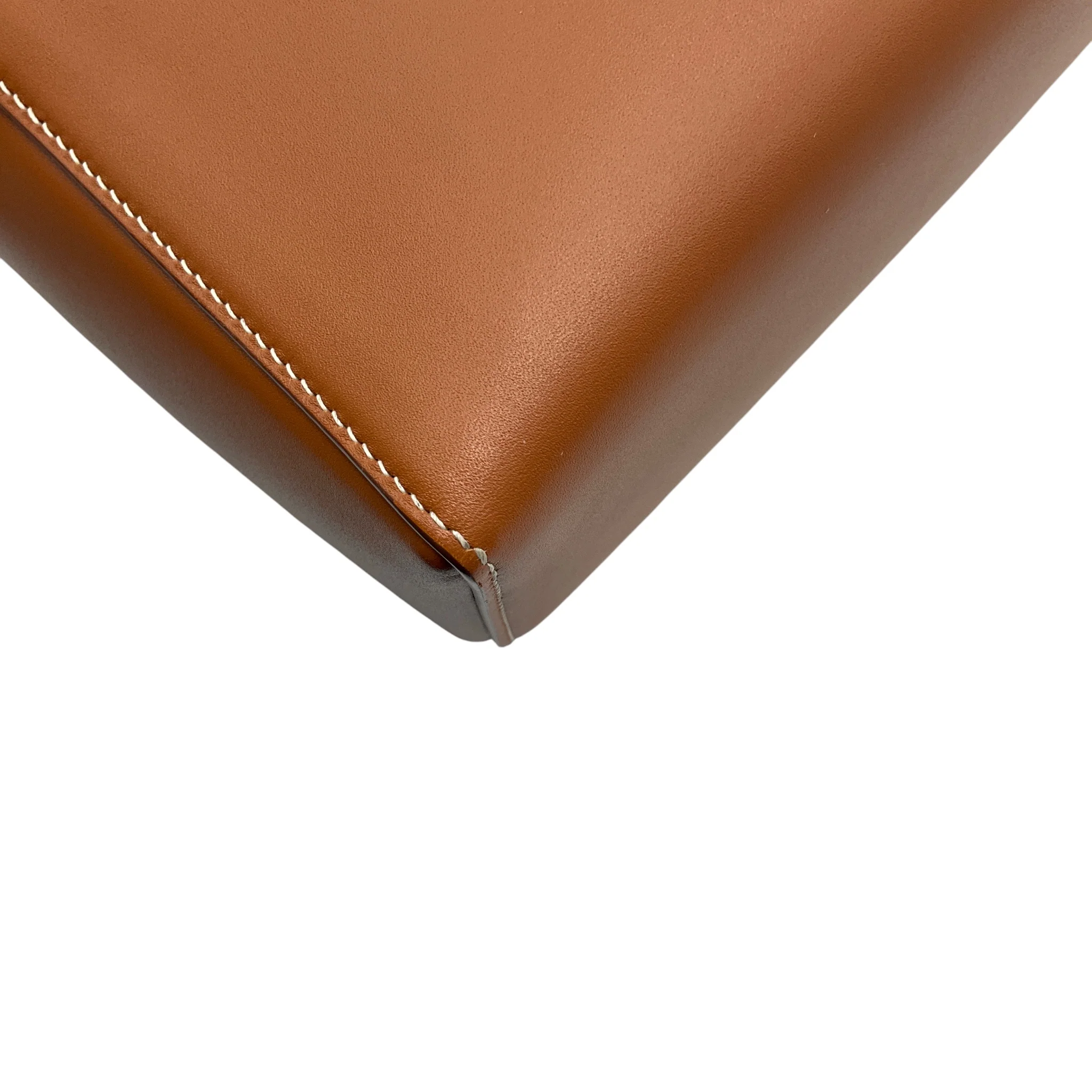 Loro Piana Tan Calfskin Leather L27 Extra Bag - Image 12