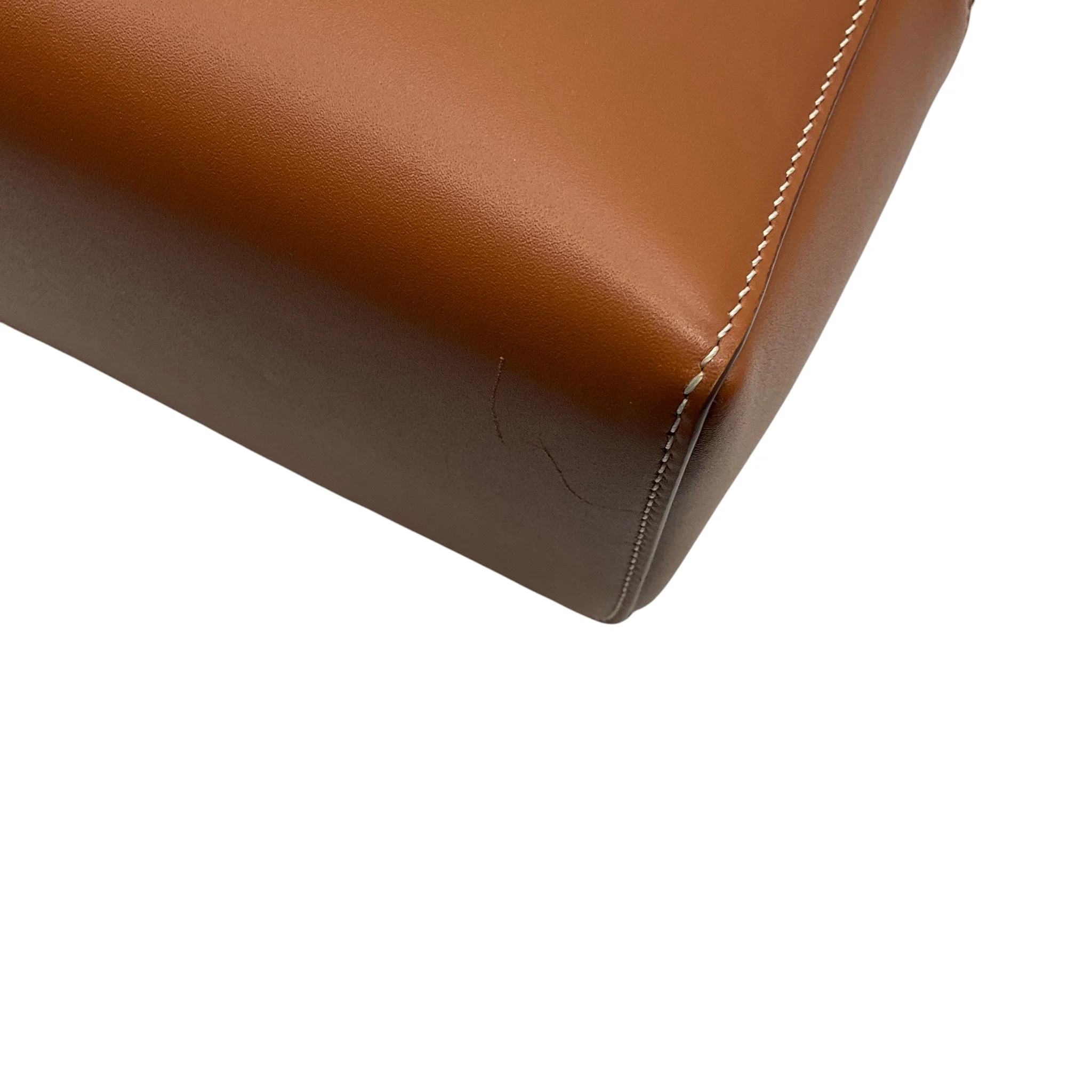 Loro Piana Tan Calfskin Leather L27 Extra Bag - Image 13
